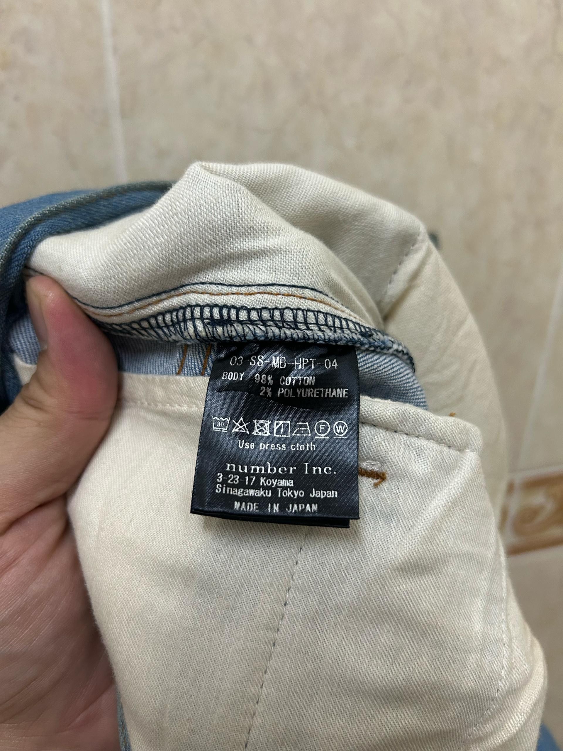 Japanese Brand 💥 Y2K 💥 Japanese Brand MB Stretchable Denim Size US 33 - 10 Thumbnail