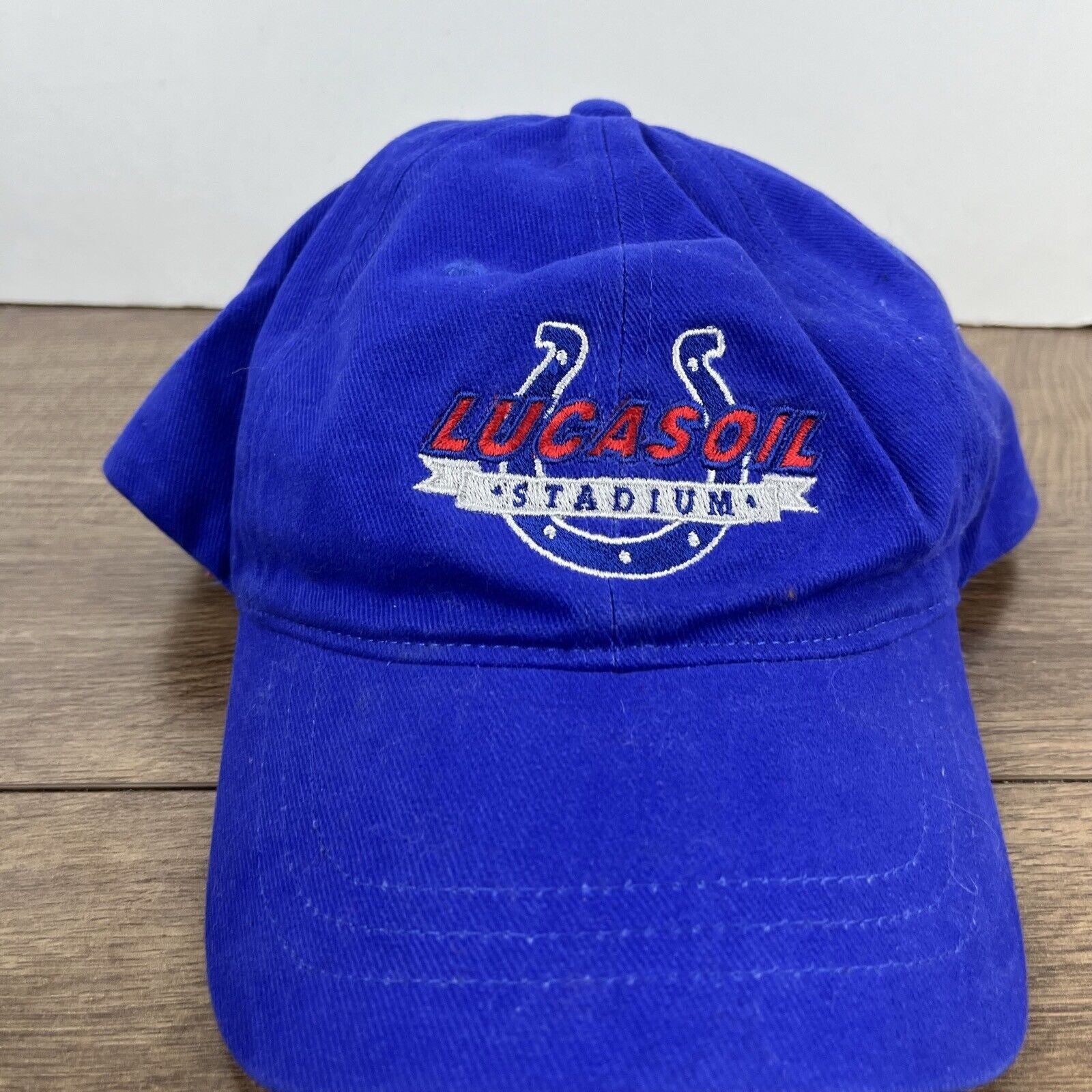 Other Indianapolis Colts Hat Lucas Oil Stadium Blue Adjustable Hat Size ONE SIZE - 6 Thumbnail