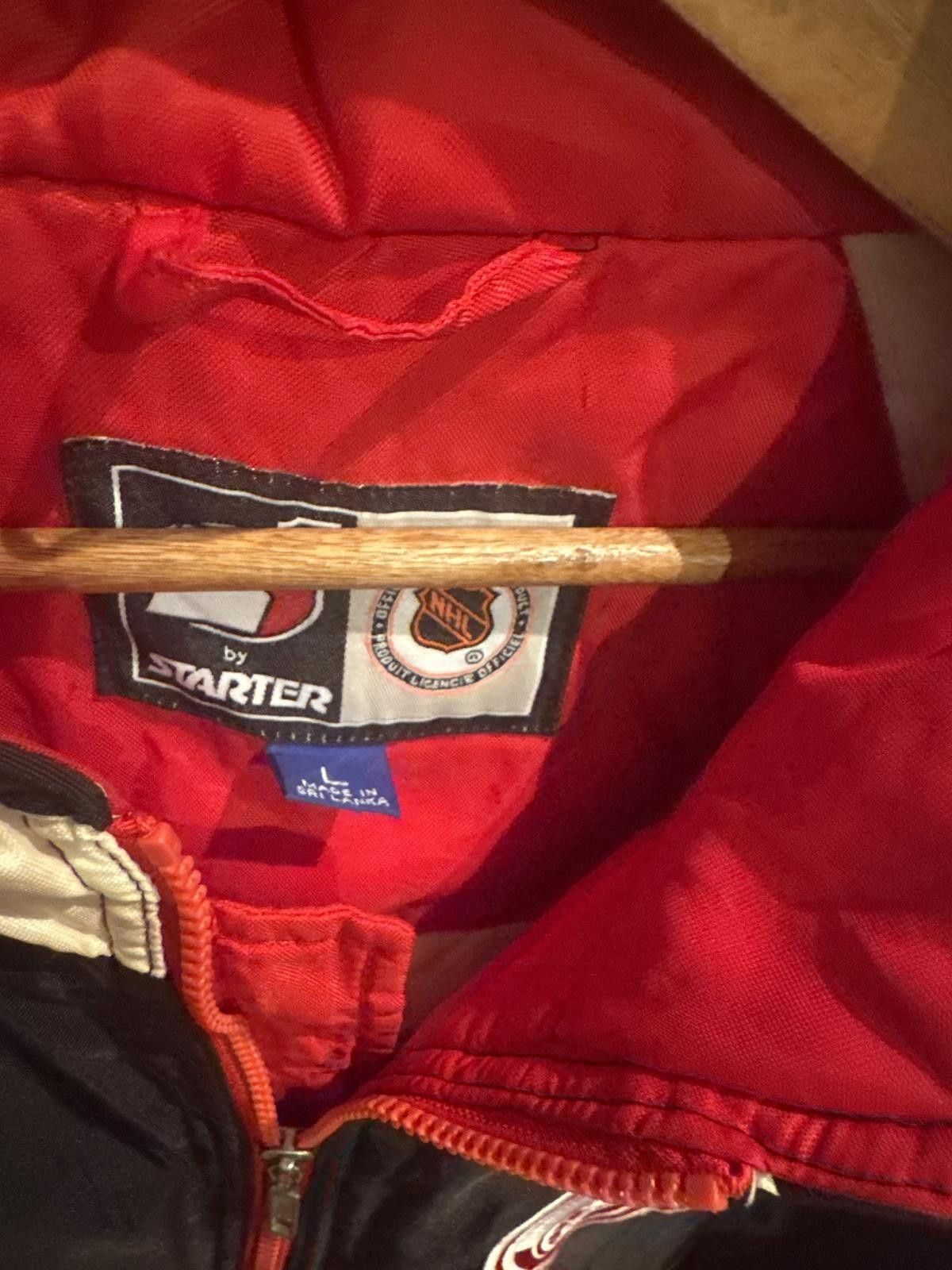Starter Starter Detroit Red Wings puffer jacket Size US L / EU 52-54 / 3 - 3 Thumbnail