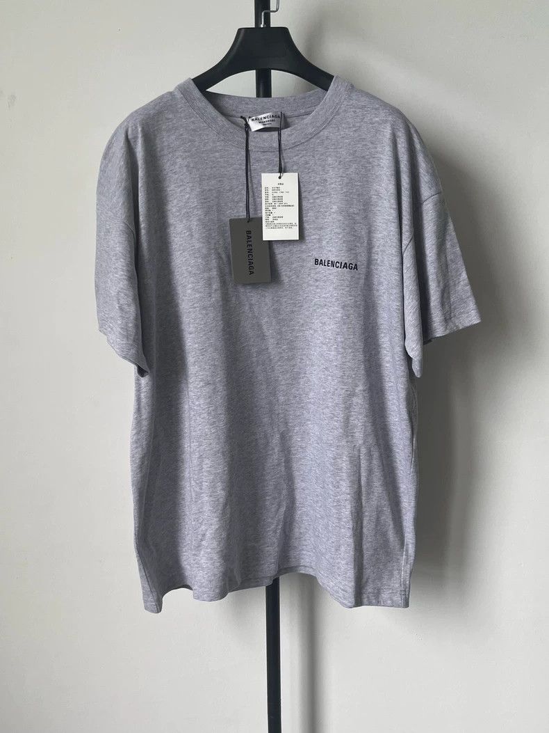 Balenciaga Balenciaga Logo printed vintage Jersey short sleeve T-shir Size US XL / EU 56 / 4 - 1 Thumbnail