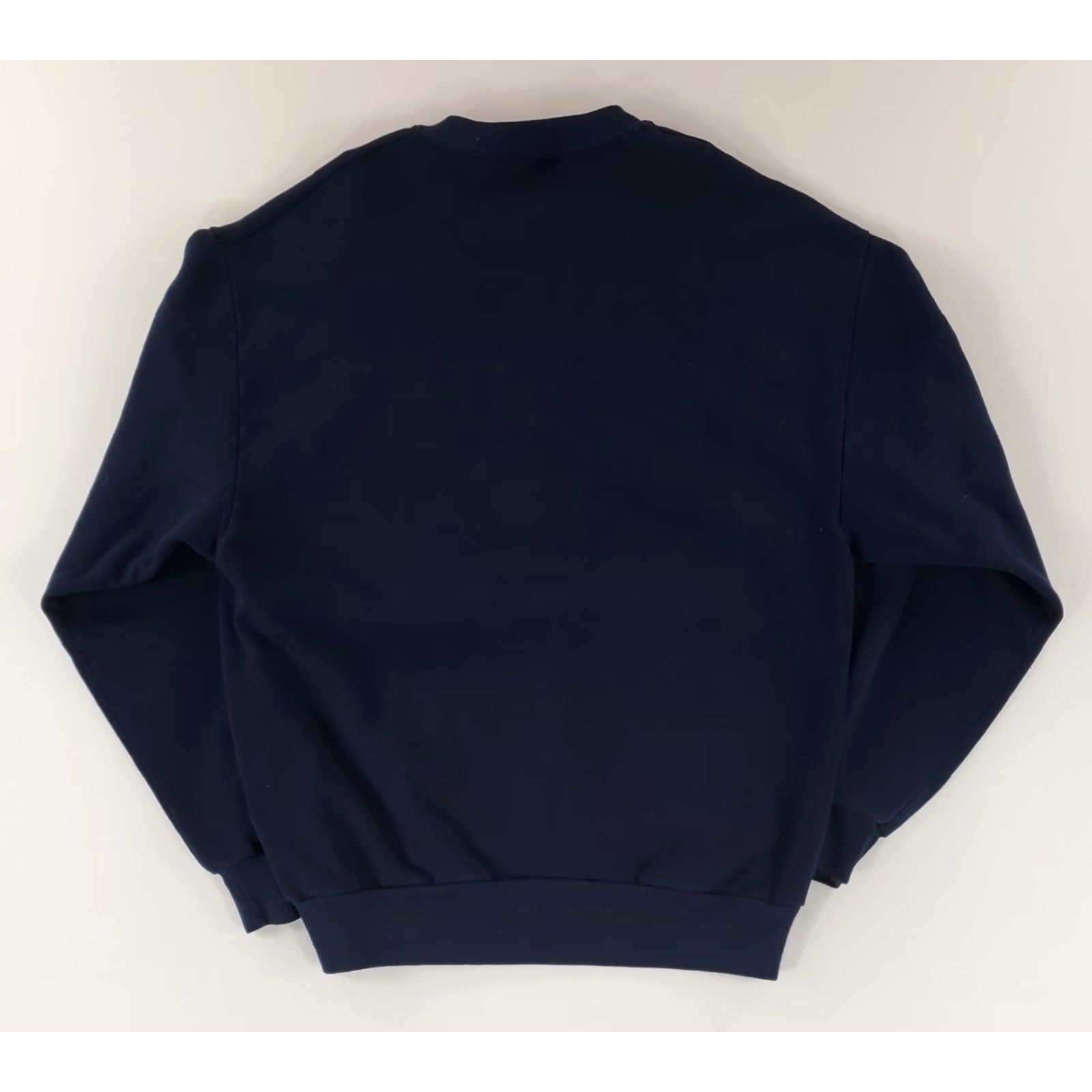 Jerzees VINTAGE Jerzees Sweatshirt Blue Made USA Long Sleeve Mens L VTG 90s Pinhole Blank Pullover Shirt Mens Size US L / EU 52-54 / 3 - 3 Thumbnail
