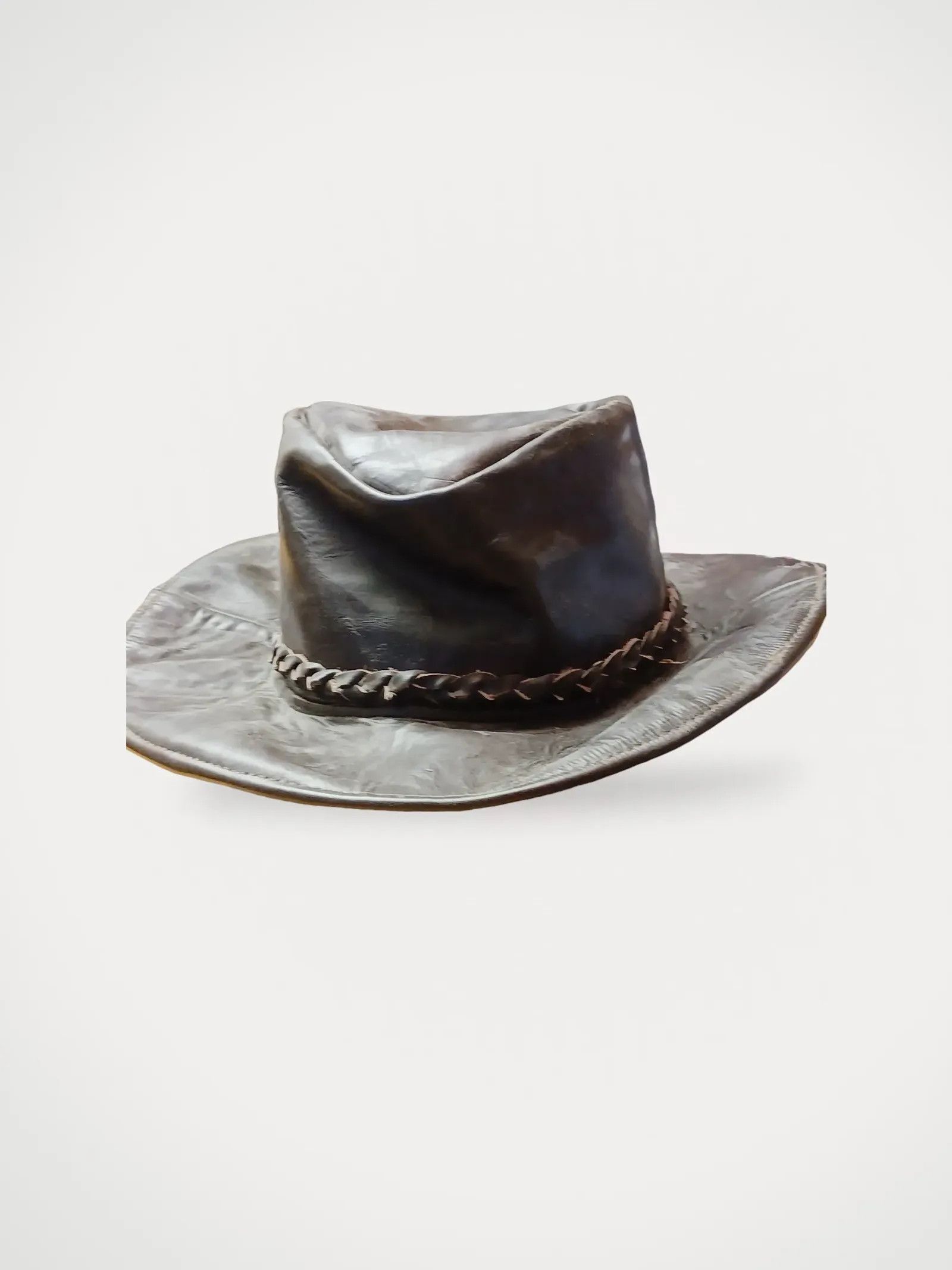 Genuine Leather Genuine Leather Hat Size ONE SIZE - 1 Thumbnail