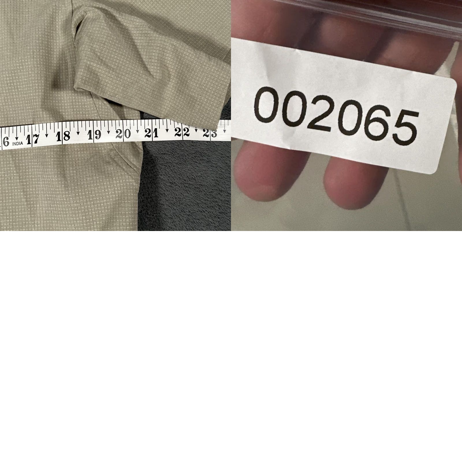Lululemon Lululemon Shirt Mens Large Beige Check Short Sleeve Button Up Tech Performance Size US L / EU 52-54 / 3 - 8 Thumbnail