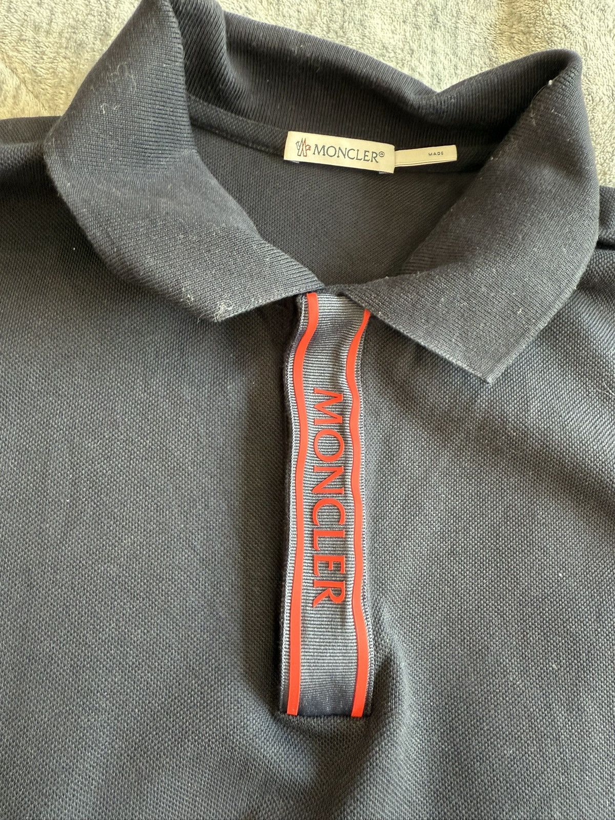 Moncler Moncler Polo Shirt Size US M / EU 48-50 / 2 - 3 Thumbnail