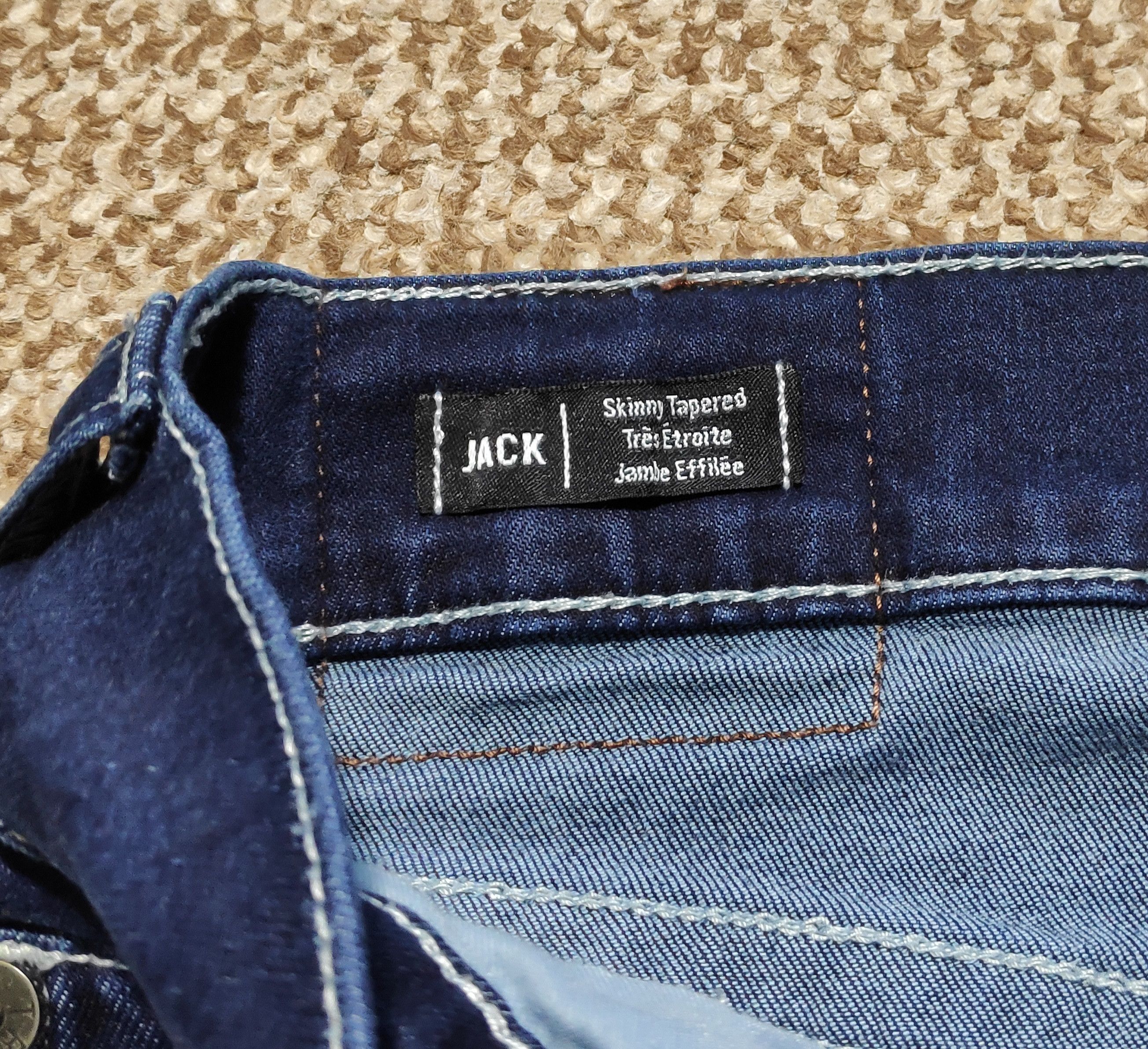 True Religion True Religion Jack Skinny Tapered Denim Jeans sz W32 Size US 32 / EU 48 - 9 Thumbnail