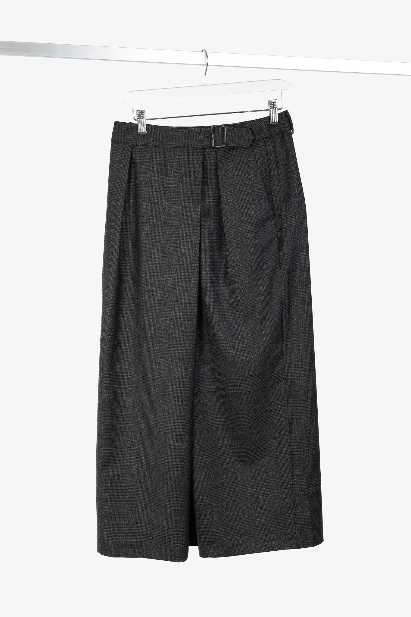 Tibi Tibi Adler Grey Multi Glenplaid Wrap Pant Size 25" / US 0 / IT 36 - 1 Thumbnail