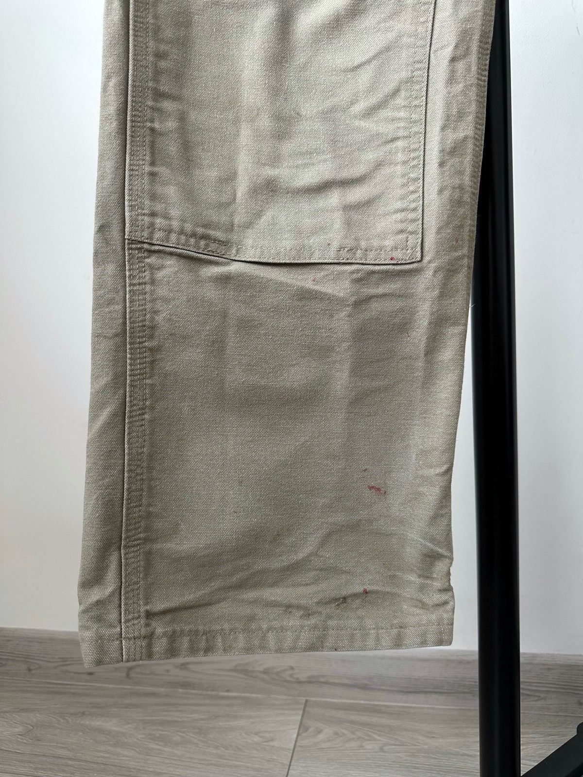 Carhartt Vintage Carhartt Double Knee Pants Beige Denim Jeans Baggy Size US 34 / EU 50 - 9 Thumbnail