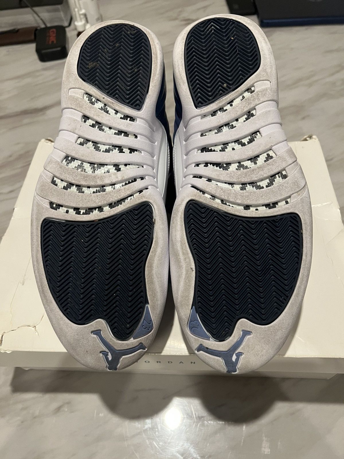 Jordan Brand × Nike 2020 Air Jordan 12 Retro 'Indigo' Size US 13 / EU 46 - 6 Thumbnail
