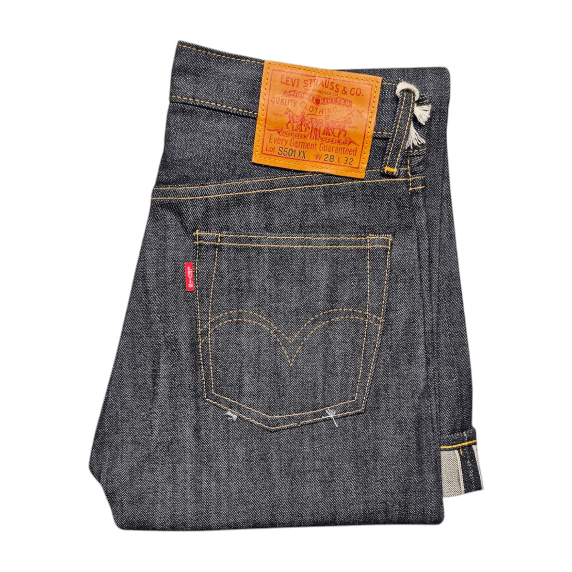 Levi's Vintage Clothing LVC Levi's Vintage Clothing 1944 501 W28L32 Selvedge Big E Size 28" / US 6 / IT 42 - 1 Thumbnail