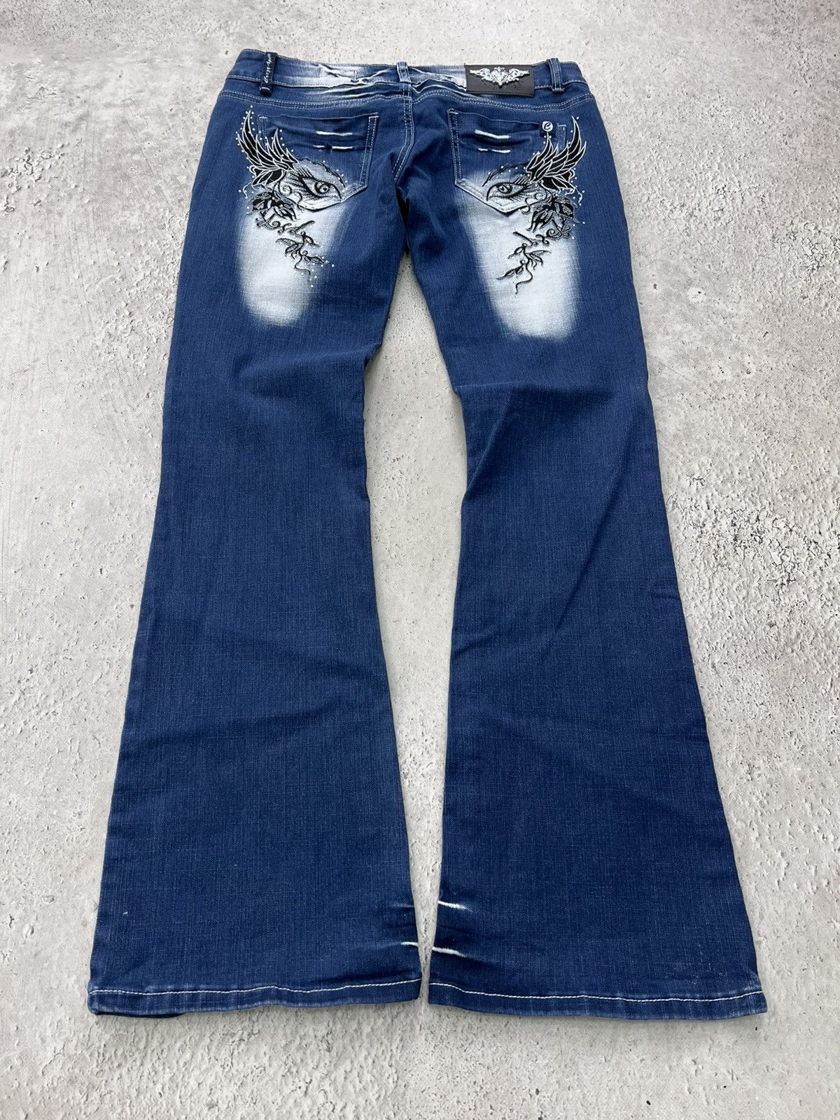 Hysteric Glamour × If Six Was Nine × Tornado Mart RARE vintage If Six Was Nine style flared jeans Y2K Size US 32 / EU 48 - 3 Thumbnail