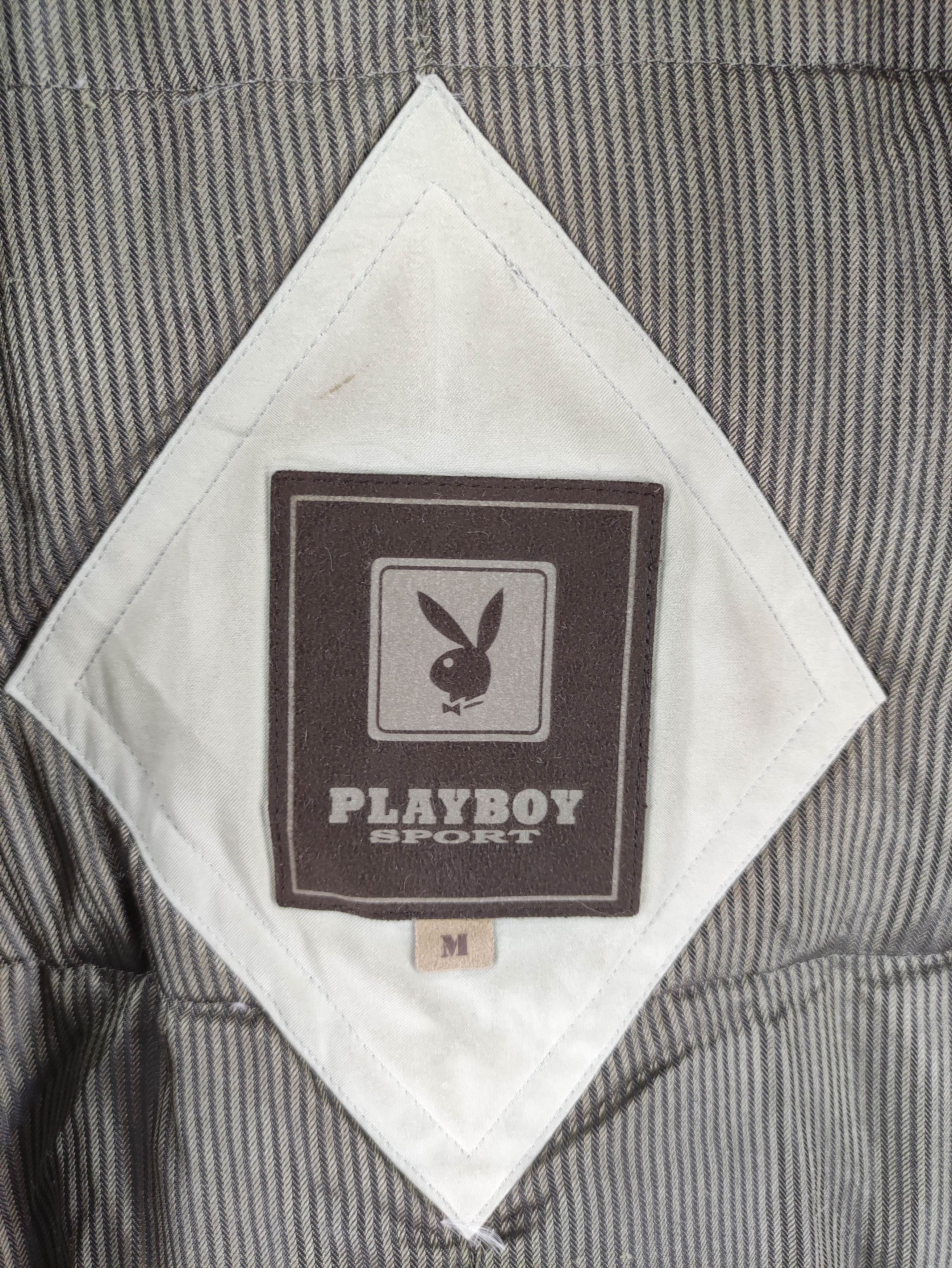 Playboy Vintage PlayBoy Jacket With Hoodie Zipper Size US M / EU 48-50 / 2 - 7 Thumbnail