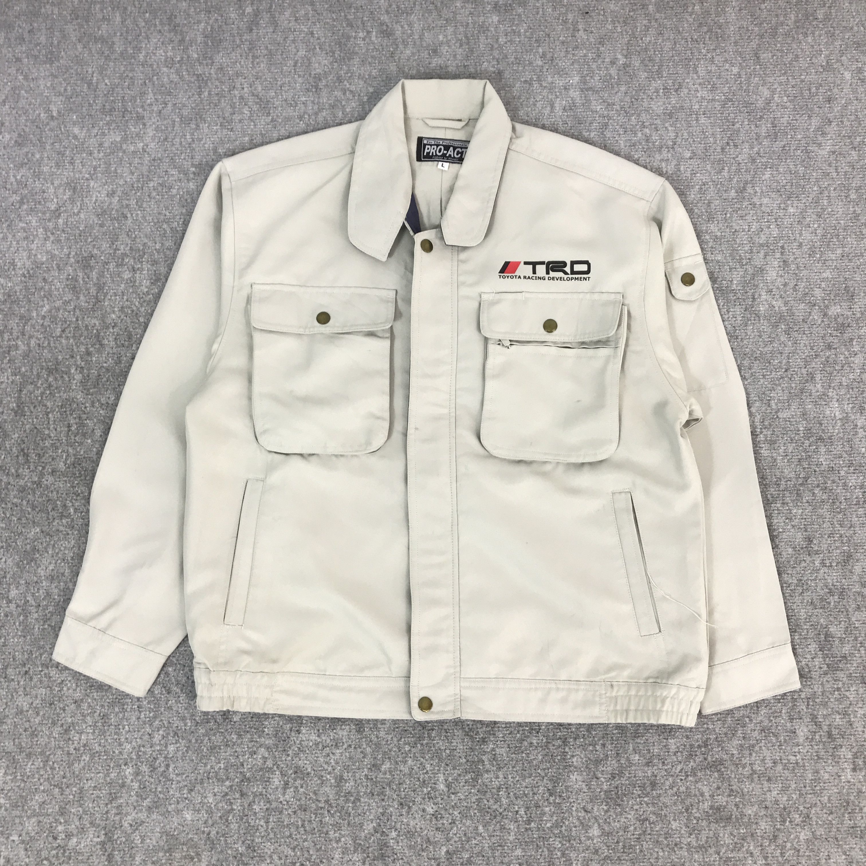 Japanese Brand TOYOTA TRD RACING MOTORSPORT CUSTOM JACKET Size US L / EU 52-54 / 3 - 2 Thumbnail