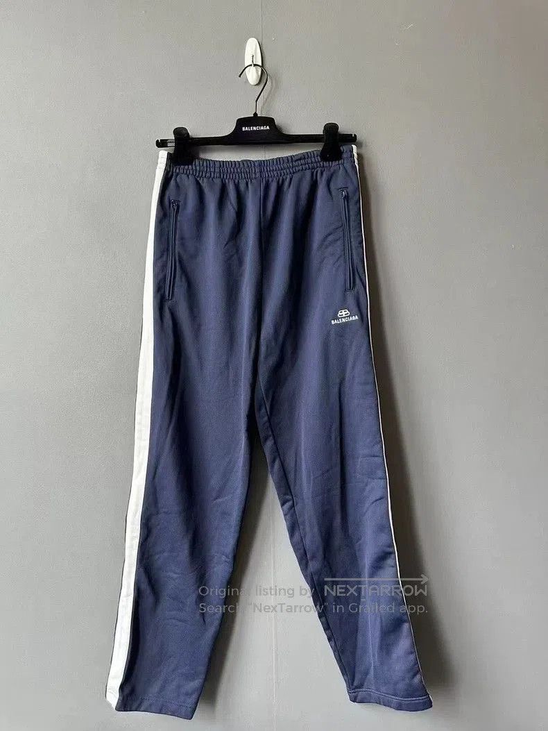 Balenciaga Balenciaga Blue Casual Long Pants. Size US 30 / EU 46 - 1 Thumbnail