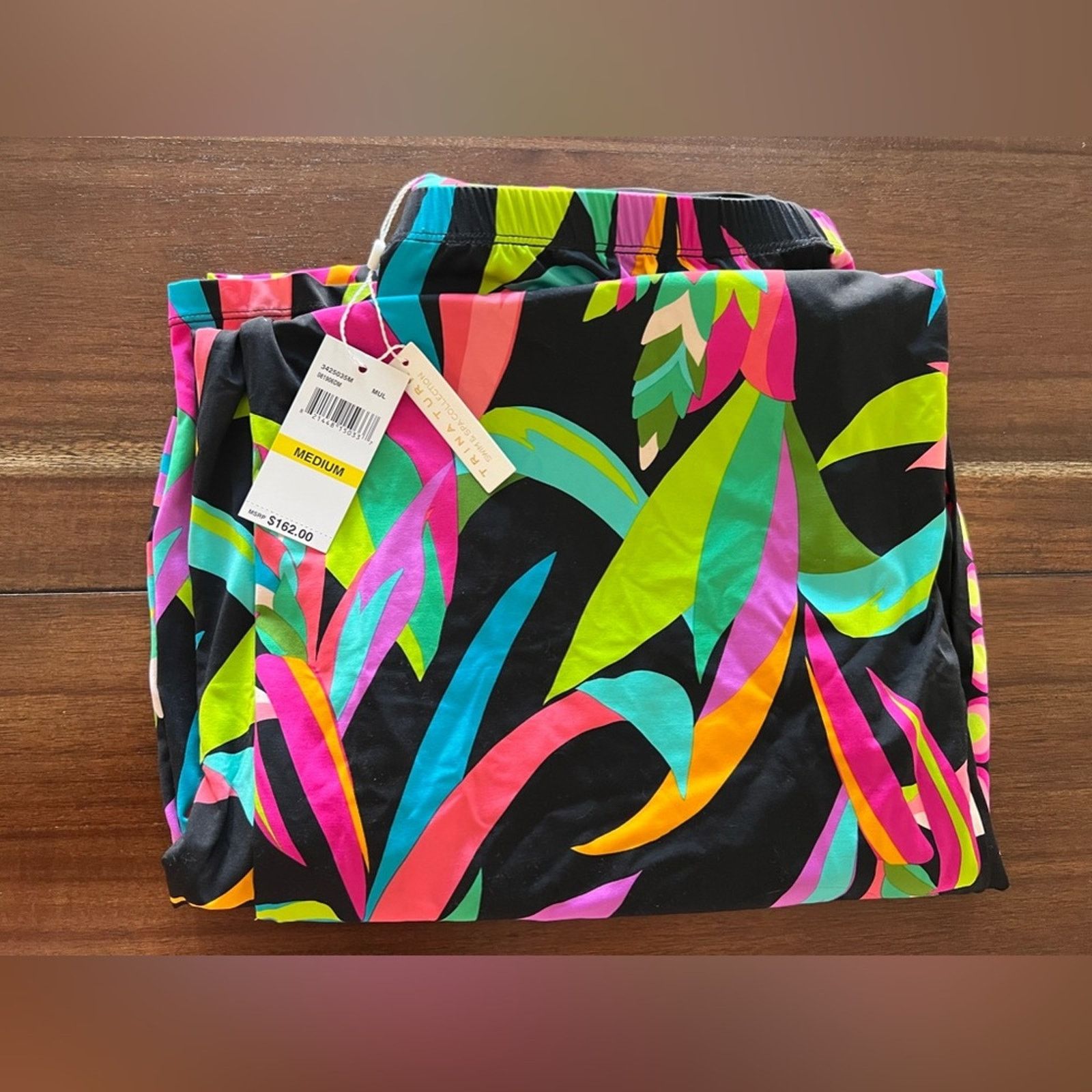 Trina Turk 🎉LAST PIECE🎉TRINA TURK Birds Of Paradise Cover-Up Pants Size 30" / US 8 / IT 44 - 11 Thumbnail