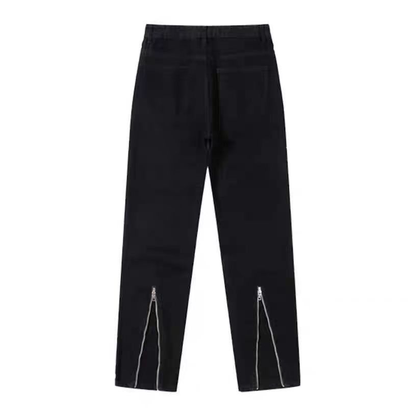 Japanese Brand × Jean Zipper design high street casual micro flare jeans Size US 30 / EU 46 - 6 Thumbnail