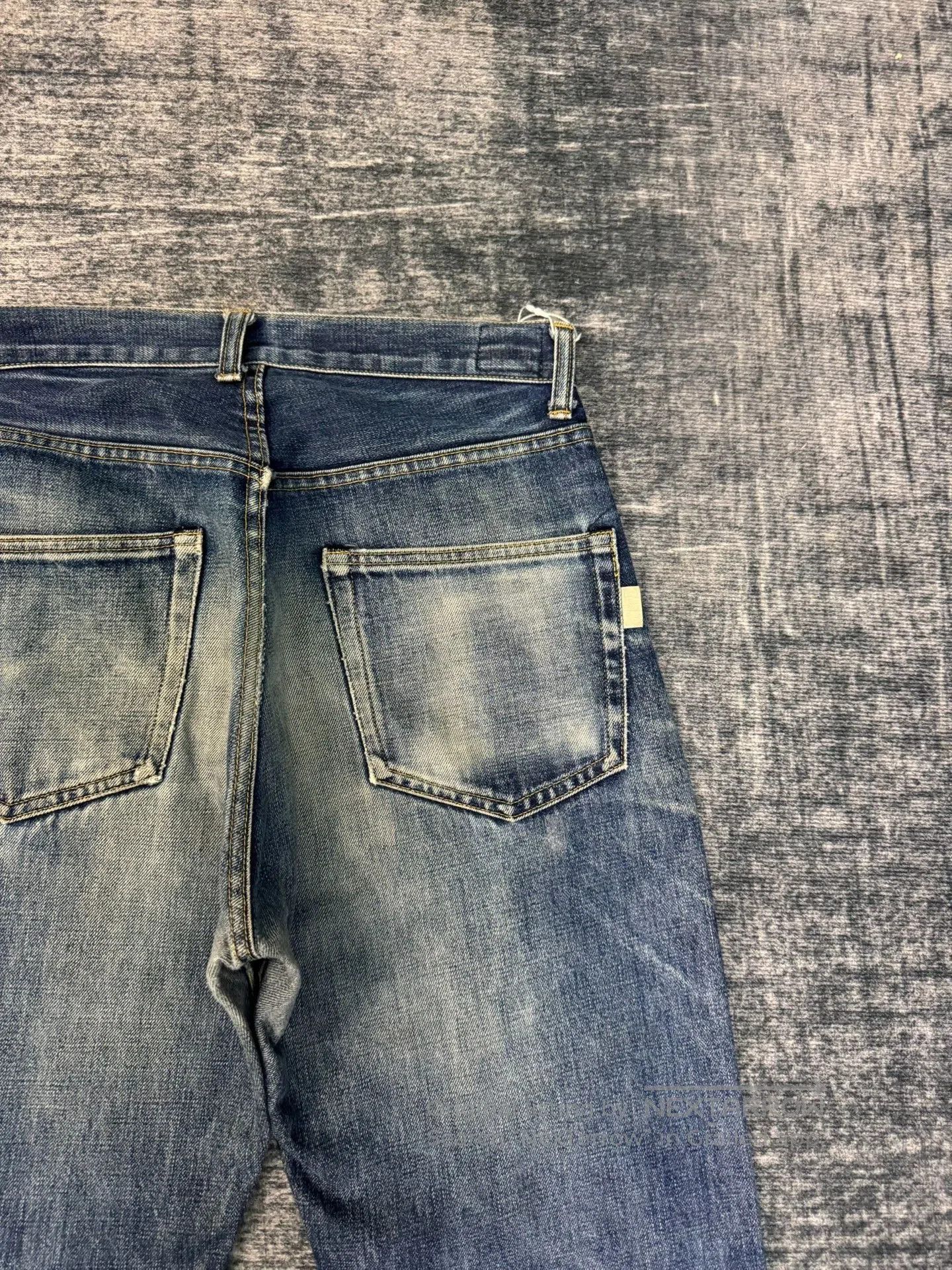 Vintage Vintage TAKO Japan Washed Retro Blue Jeans. Size US 29 - 7 Thumbnail