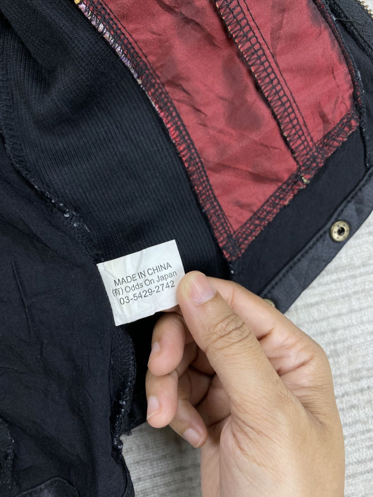 If Six Was Nine 🔥Rare Vintage Ozz Oneste Dragon Printed Bondage Punk Jacket Size XS / US 0-2 / IT 36-38 - 11 Thumbnail