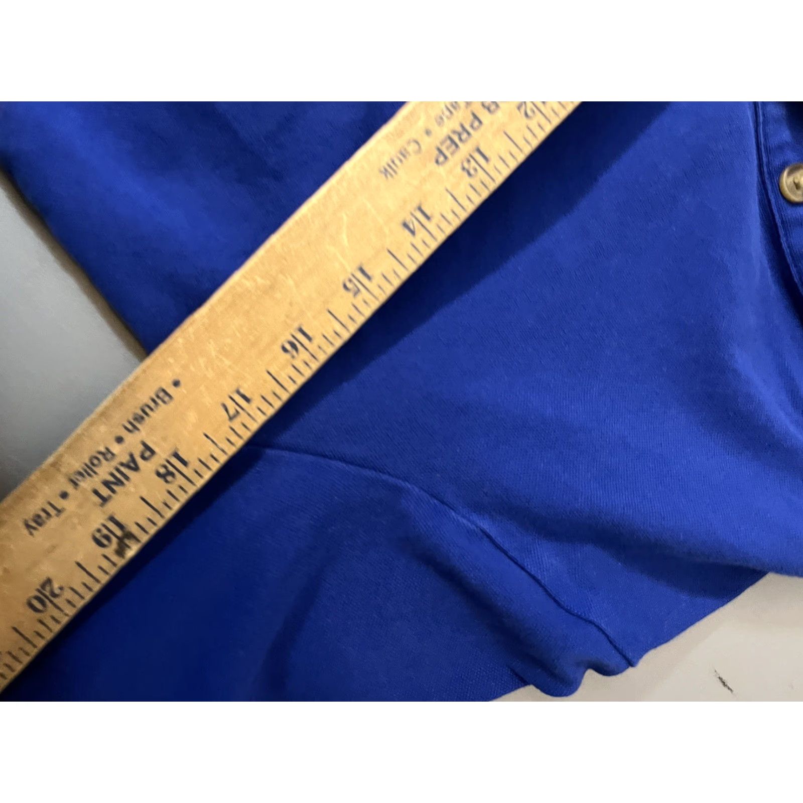 Lands' End Lands' End Blue Henley Hoodie Top Women's XS 3/4 Sleeve Knit Pullover Size XS / US 0-2 / IT 36-38 - 5 Thumbnail