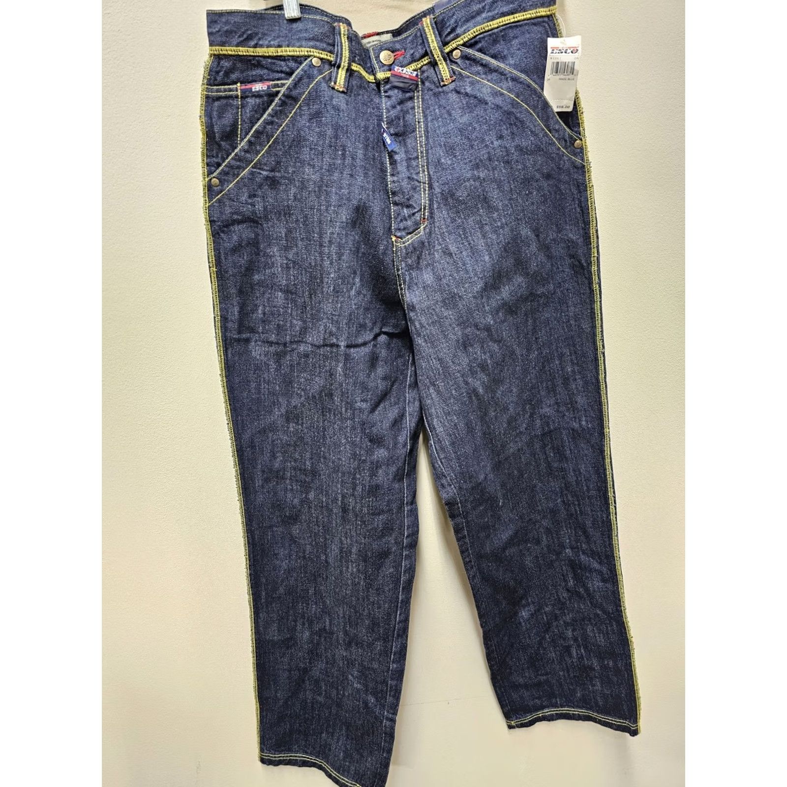 Denime VINTAGE Willie Esco Jeans Men 34 Blue Denim Baggy Loose Relaxed 90s Grunge Hip Hop Jeans Body: 34x36? Size US 36 / EU 52 - 2 Thumbnail