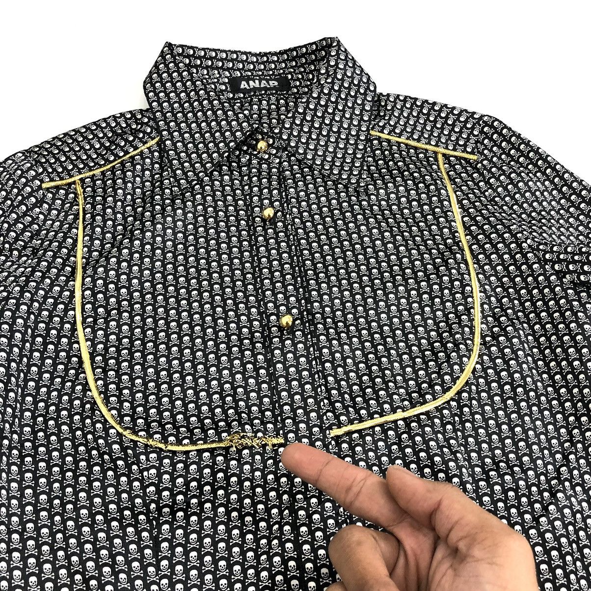 Japanese Brand × Seditionaries Rare! Anap Seditionaries Skulls Allover Print Ifsixwasnine Size S / US 4 / IT 40 - 11 Thumbnail