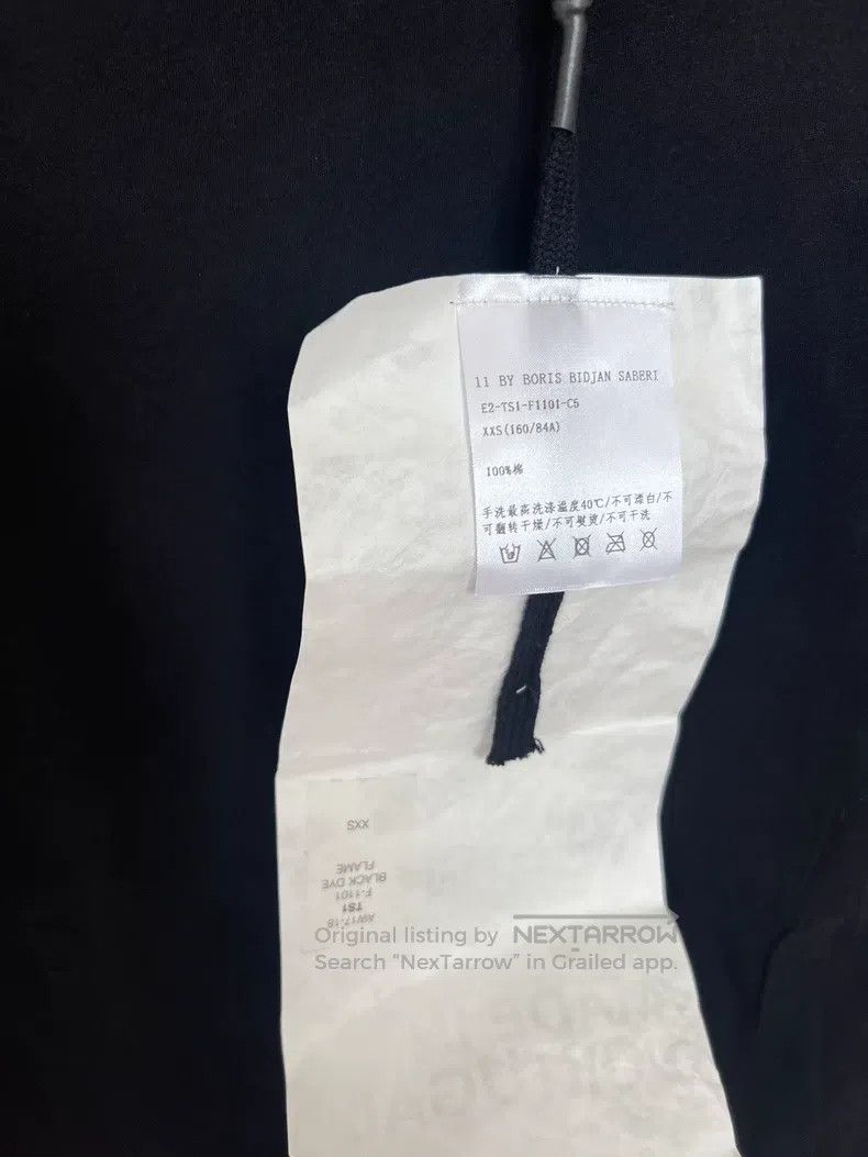 Boris Bidjan Saberi Boris Bidjan Saberi Cotton Flame Printed Short Sleeve T-Sh Size US XXS / EU 40 - 6 Thumbnail