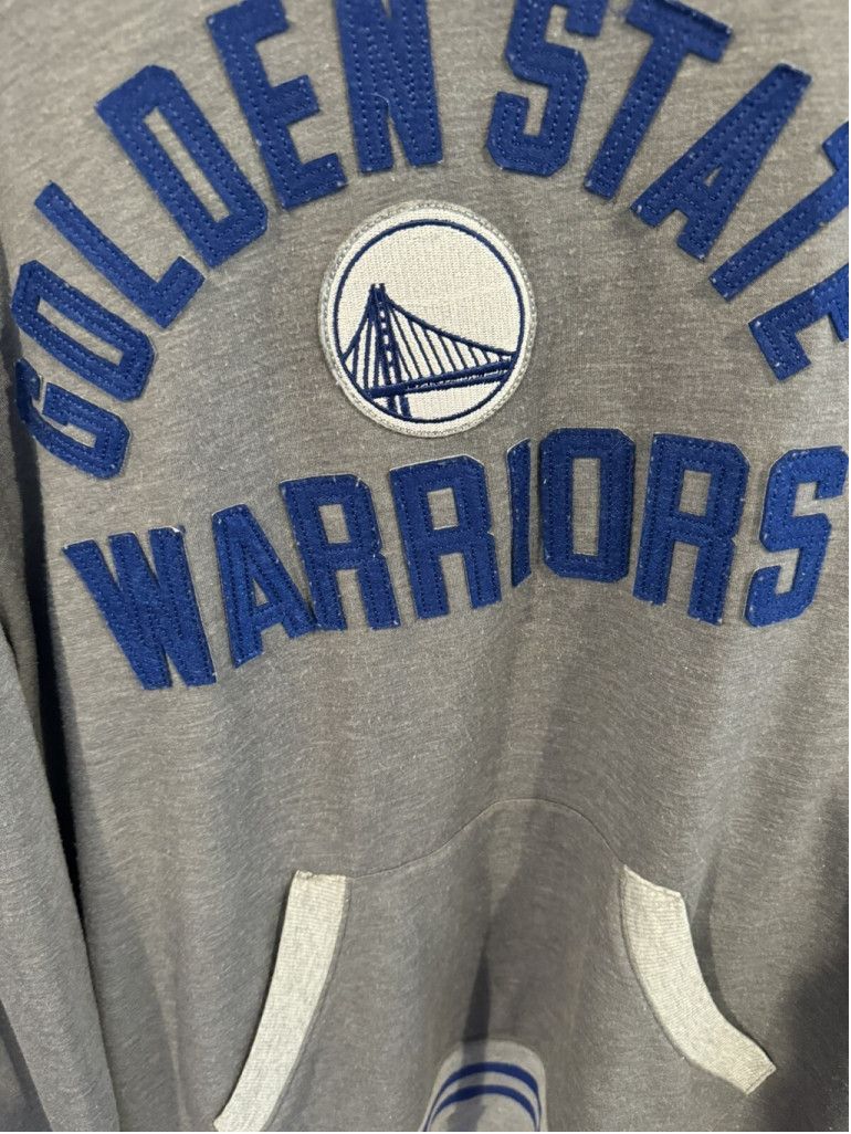 NBA Golden State Warriors Men Sz L Fanatics Gray Pullover Hoodie Size US L / EU 52-54 / 3 - 3 Thumbnail