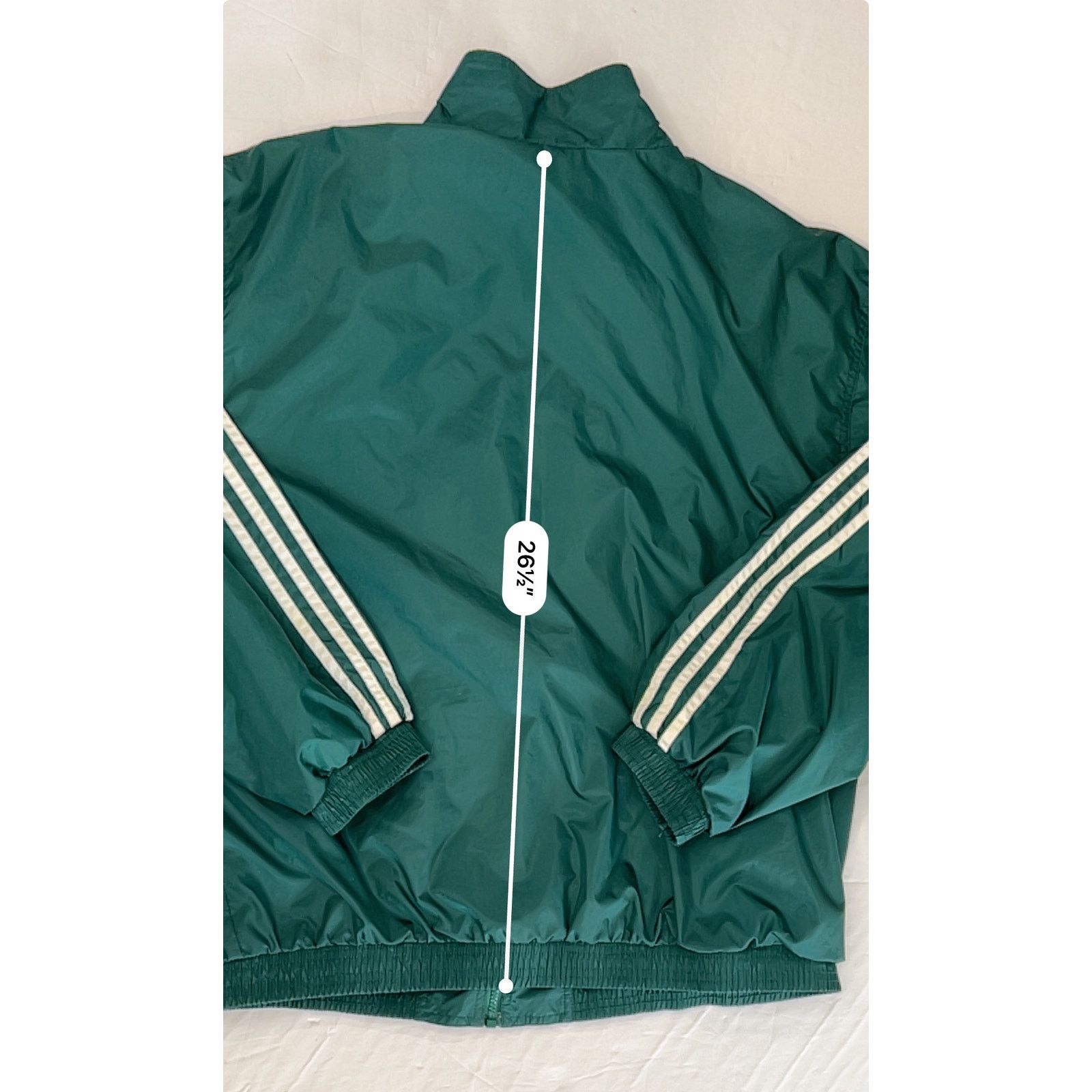 Adidas Adidas True to the Athlete/Sport Green Jacket LARGE Vintage Size US L / EU 52-54 / 3 - 7 Thumbnail