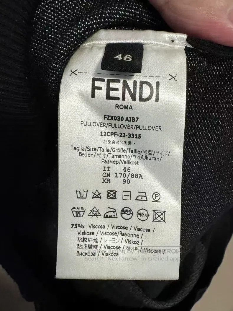 Fendi Fendi Round Neck Sweater Size US S / EU 44-46 / 1 - 4 Thumbnail