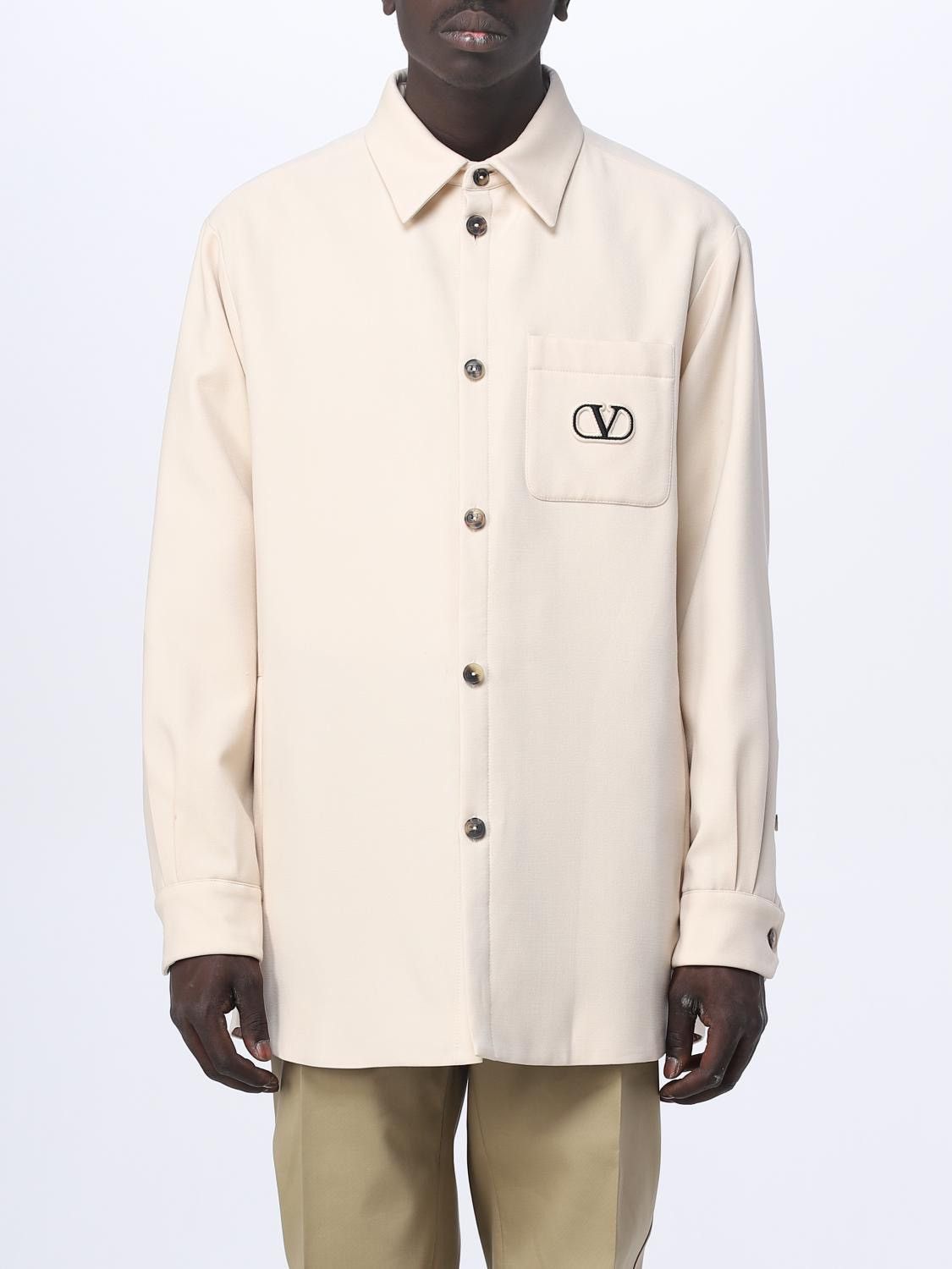 Valentino Valentino VLogo wool shirt jacket Size US S / EU 44-46 / 1 - 5 Thumbnail