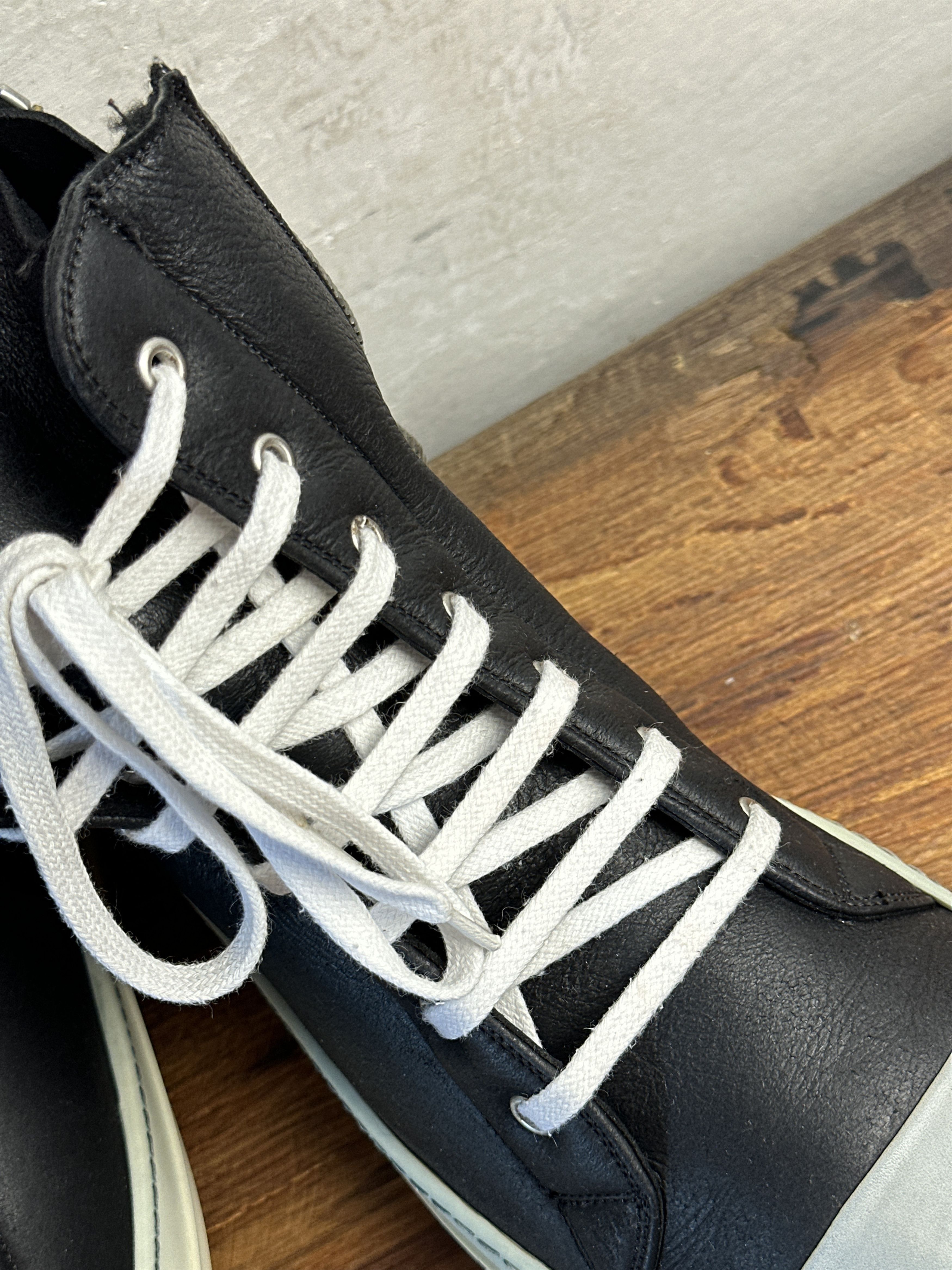 Rick Owens RARE Rick Owens AW14 Shearling High Top Ramones Size US 11 / EU 44 - 18 Thumbnail