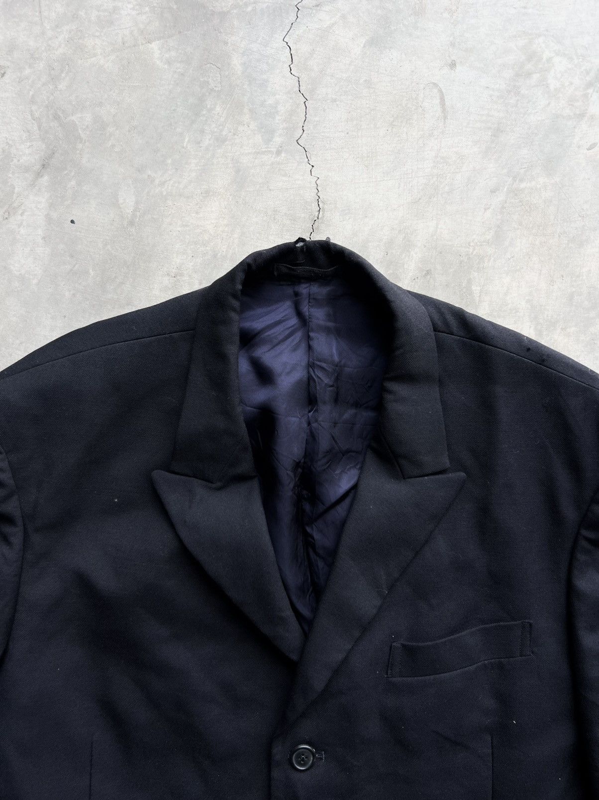 Yohji Yamamoto Y’s for men by Yohji Yamamoto Classic Tailored Blazer Jacket Size US S / EU 44-46 / 1 - 5 Thumbnail