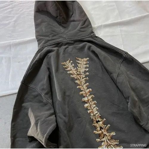Japanese Brand Atsuko x Maki Punk Zip Up Hoodie Gothic Style Skeleton Size US M / EU 48-50 / 2 - 5 Thumbnail