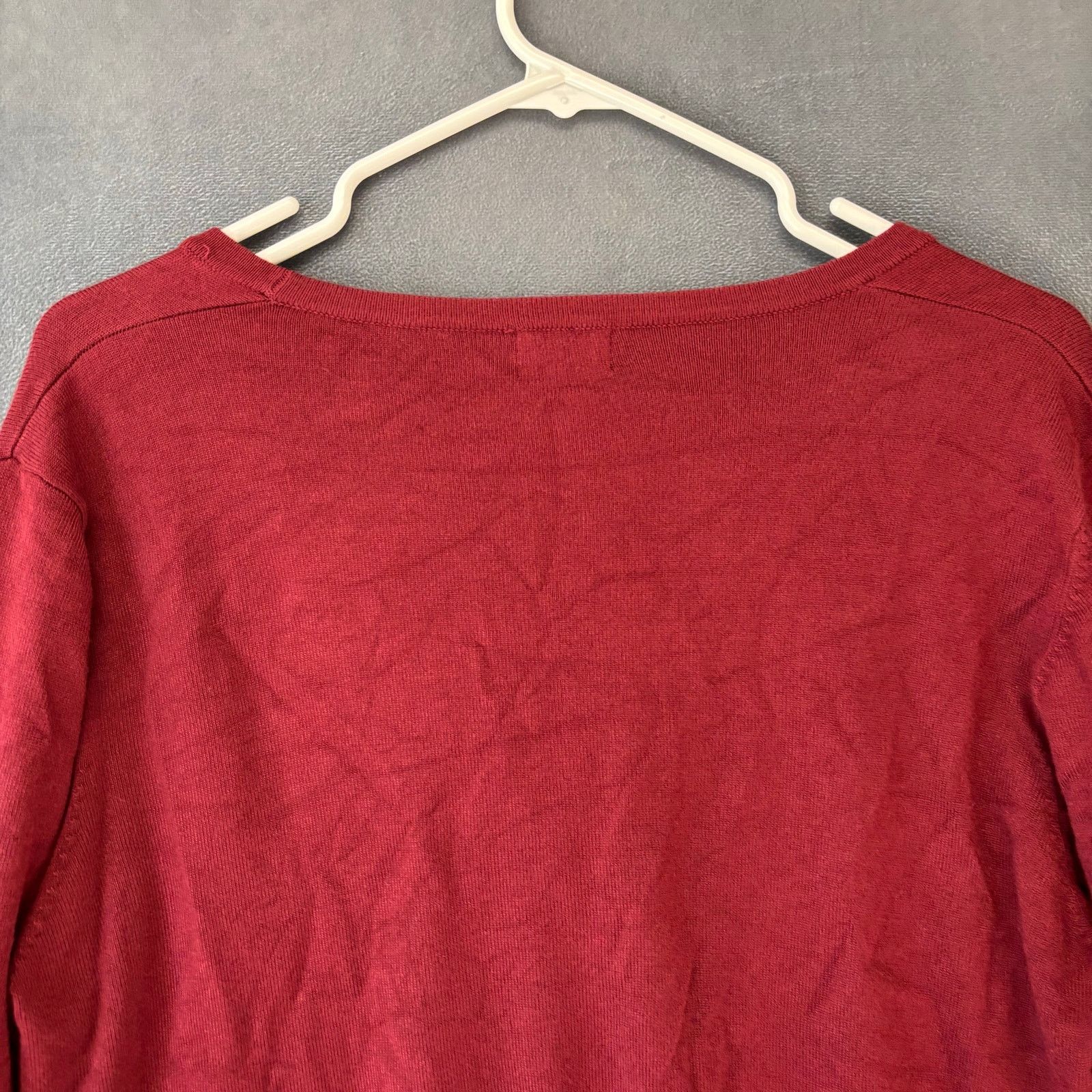 Other Cielo Burgundy Button Front Cardigan Sweater Plus Size 1XL Size XXL / US 16-18 / IT 52-54 - 8 Thumbnail
