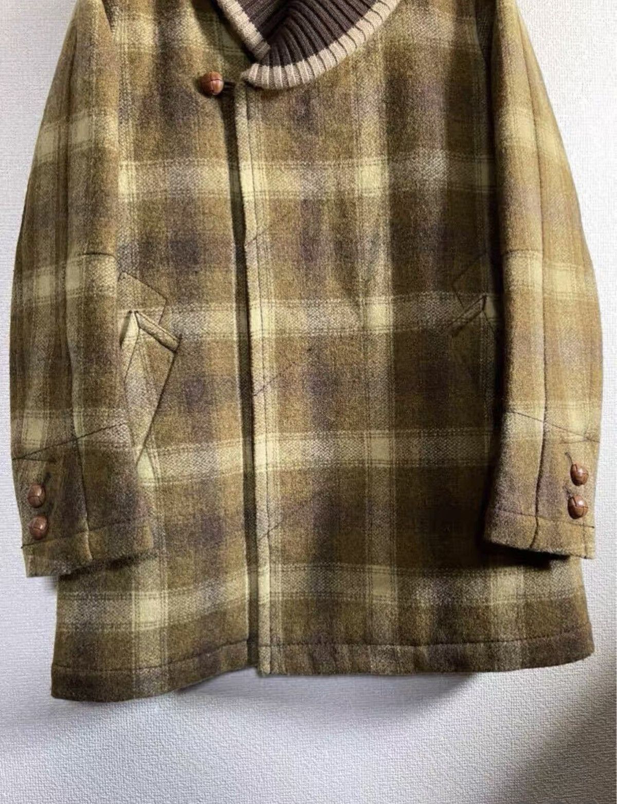 Number (N)ine Number (N)ine Fall/Winter 2008 Checkered Long Jacket Size US S / EU 44-46 / 1 - 4 Thumbnail