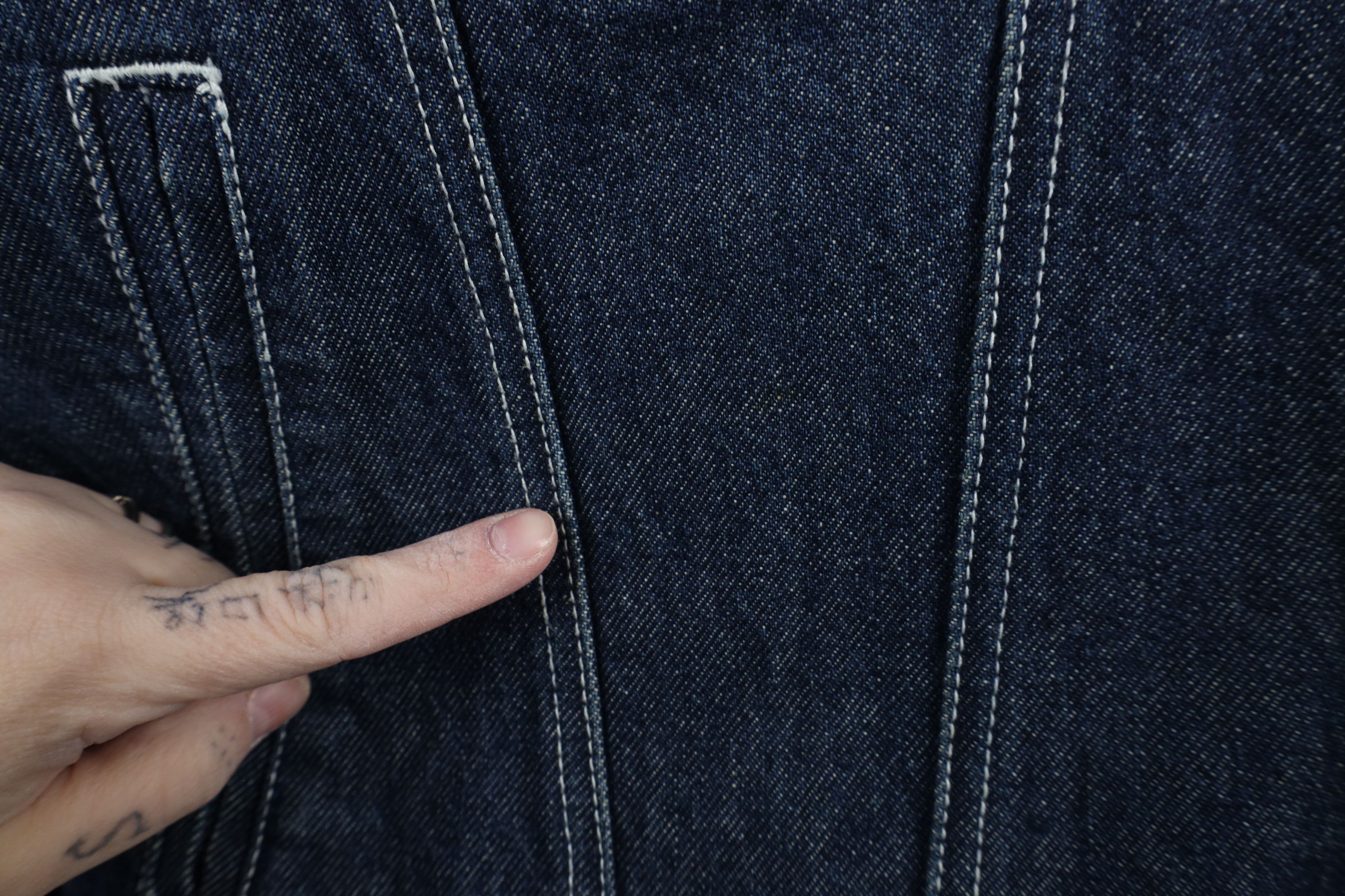 Vintage Vintage 90s Y2K Streetwear Baggy Denim Jean Trucker Jacket Size XL / US 12-14 / IT 48-50 - 4 Thumbnail