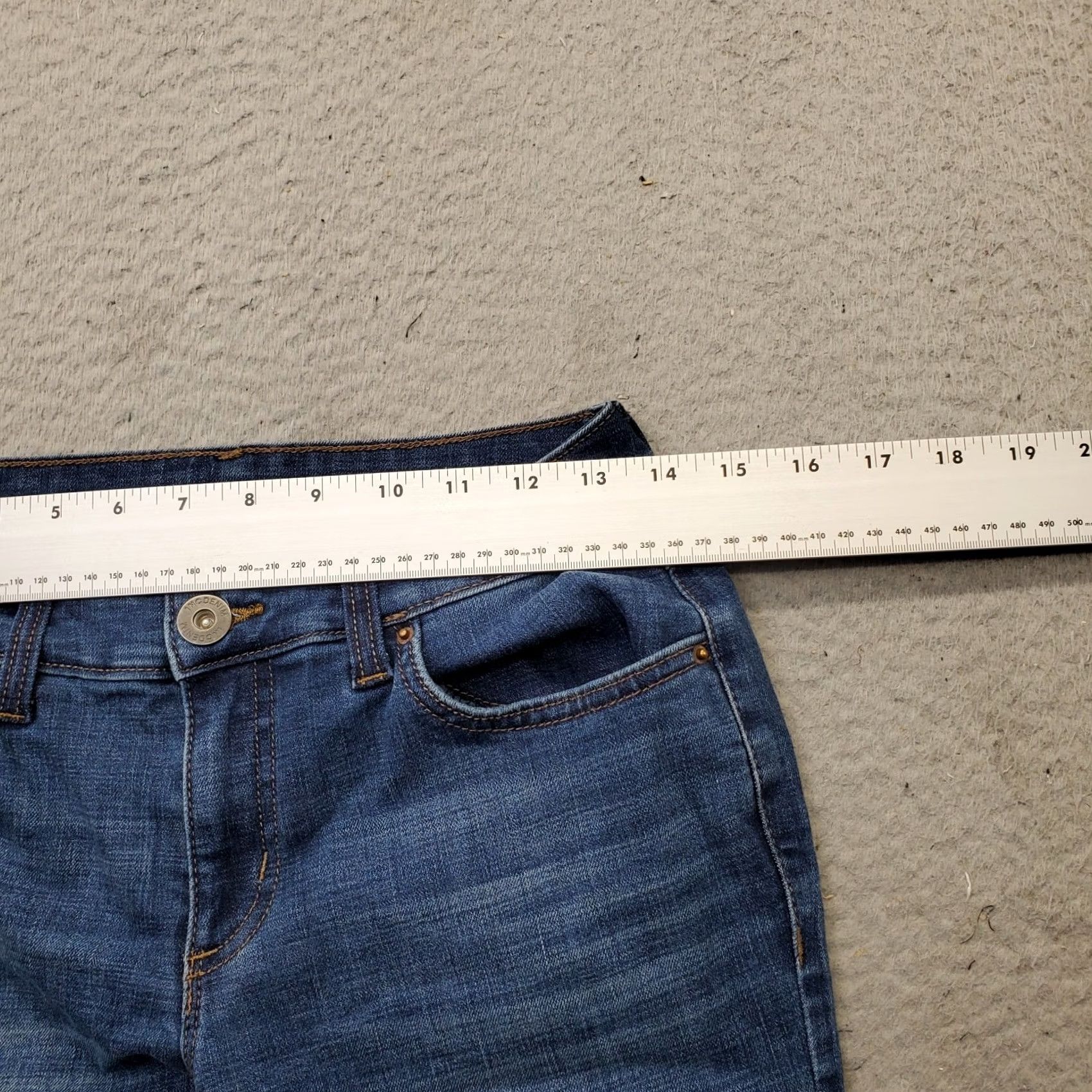 Vintage INC International Concepts Jeans Womens 2/26 Blue Denim Mid-Rise Straight Leg Denim Jeans Women 2/26 Blue Denim Mid-Rise Mens? Size 26" / US 2 / IT 38 - 6 Thumbnail