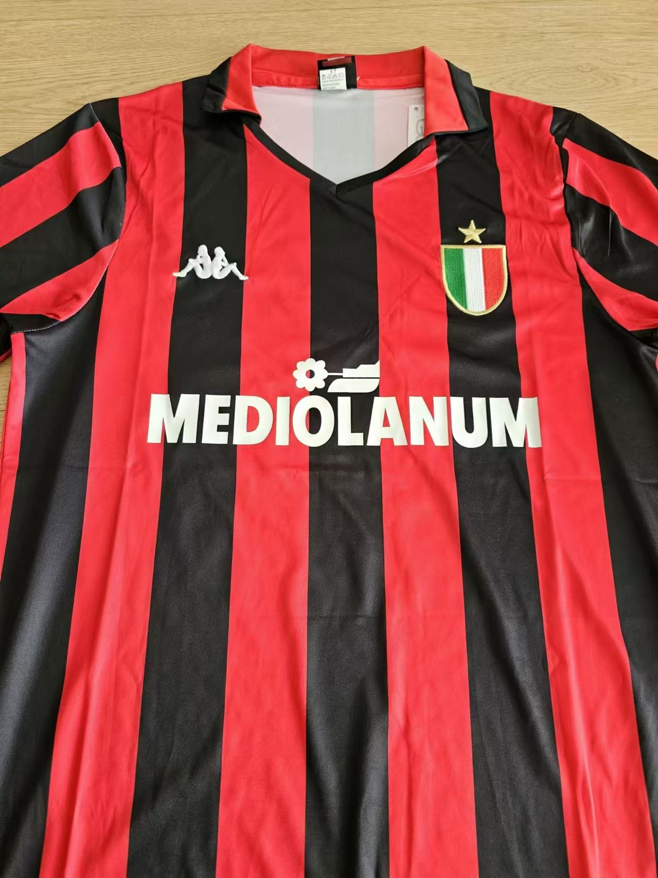 Other 1988 1989 AC Milan #10 Ruud Gullit Jersey Size US M / EU 48-50 / 2 - 3 Thumbnail