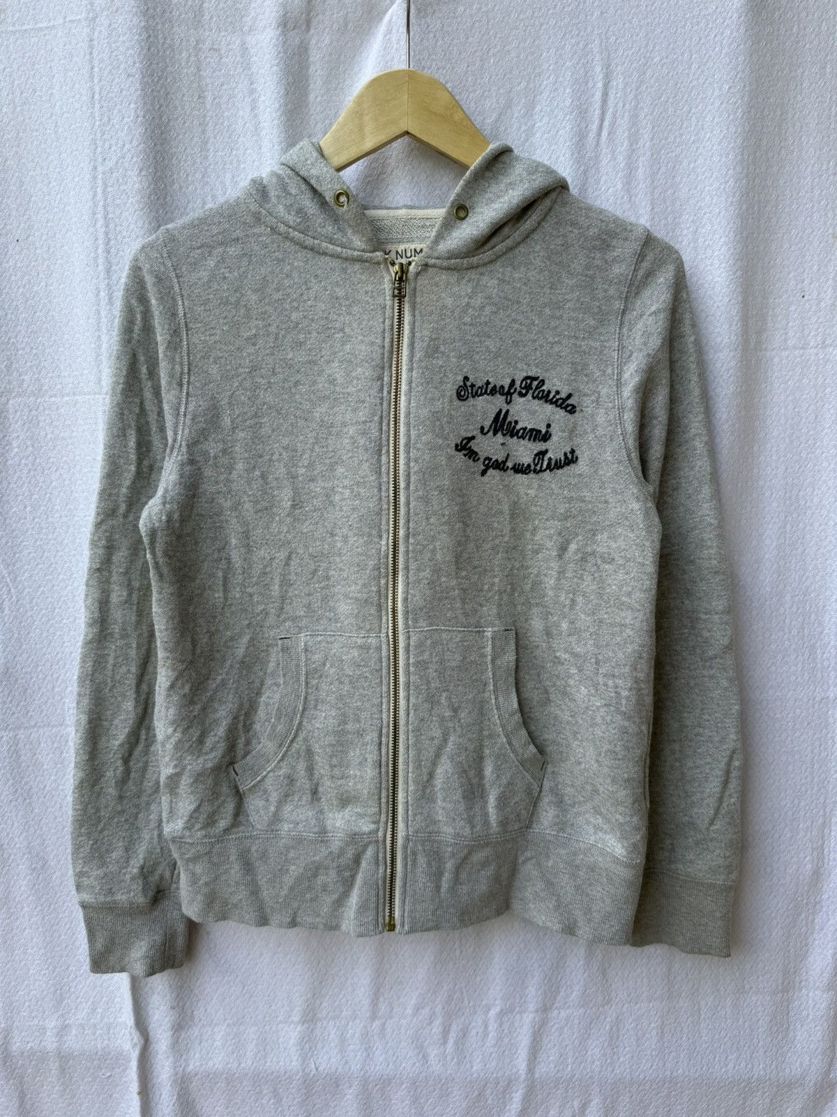Japanese Brand Back number florida patch hoodie Size US M / EU 48-50 / 2 - 1 Thumbnail