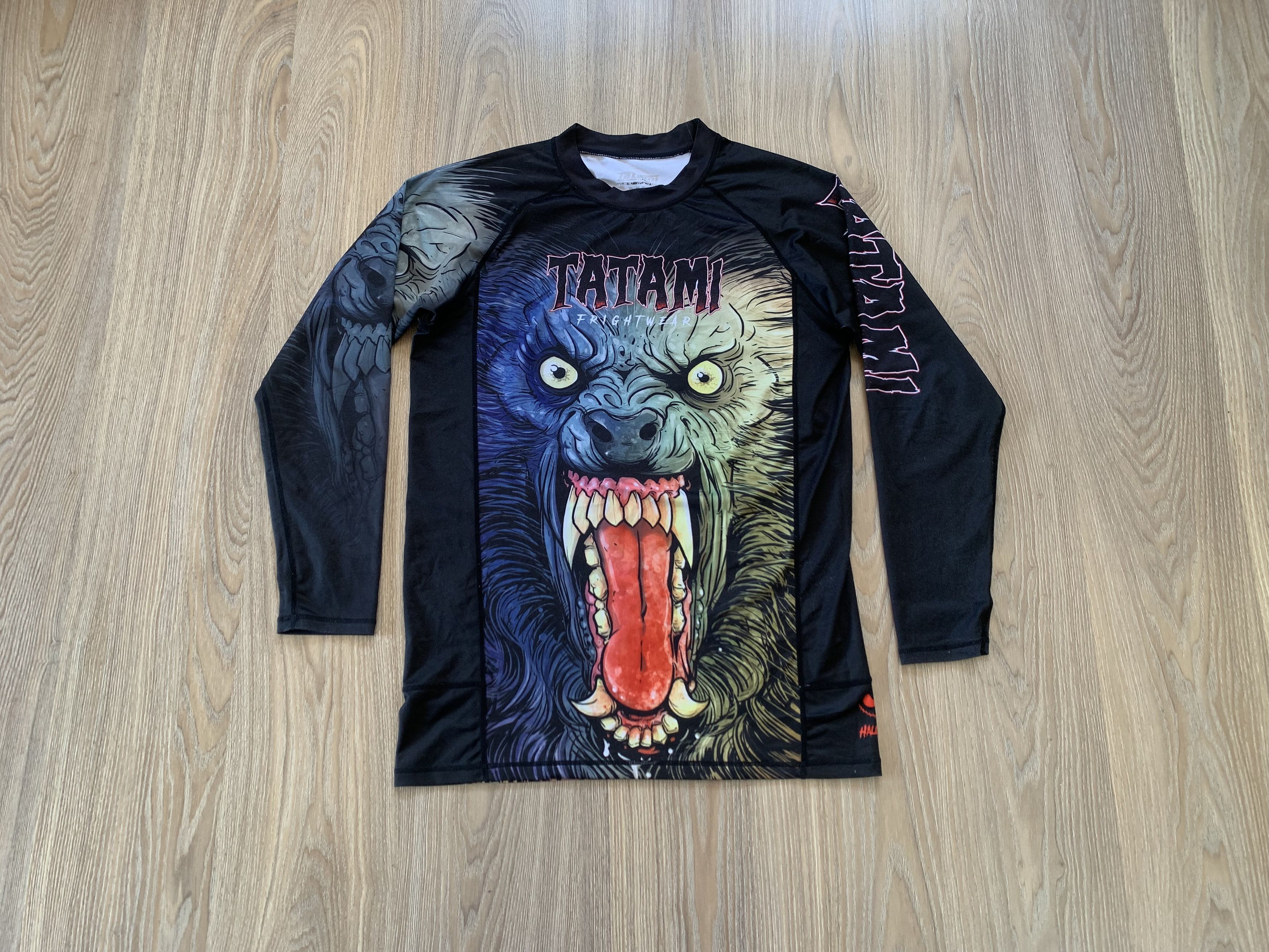 Flight Club Tatami Fightwear Werewolf Grappling Rashguard Size US XL / EU 56 / 4 - 1 Thumbnail