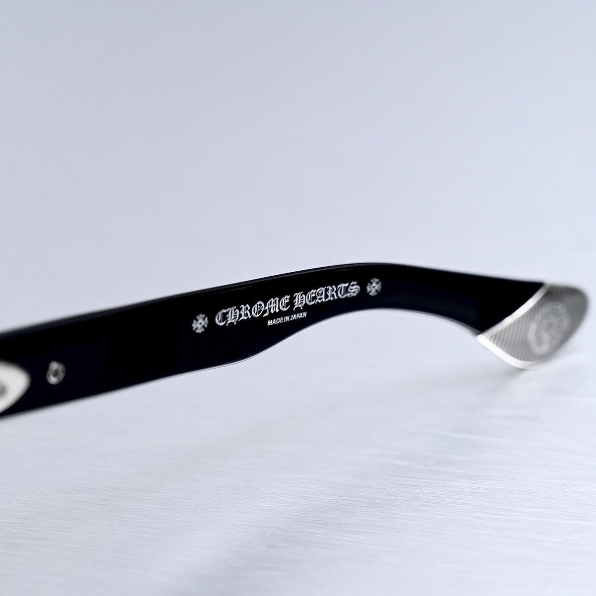 Chrome Hearts CHROME HEARTS SLUSS BUSSIN II BLACK SUNGLASSES Size ONE SIZE - 4 Thumbnail