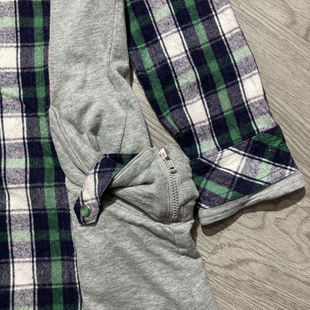 Angel Blue 2000s Angel Blue Flanel Hoodie Plaid ButtonUp Lgb Punk Style Size US XS / EU 42 / 0 - 8 Thumbnail