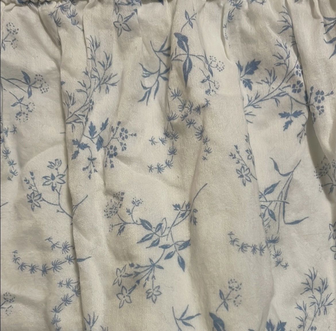 Gap GAP White and Blue Ruffled Camisole Size M / US 6-8 / IT 42-44 - 4 Thumbnail