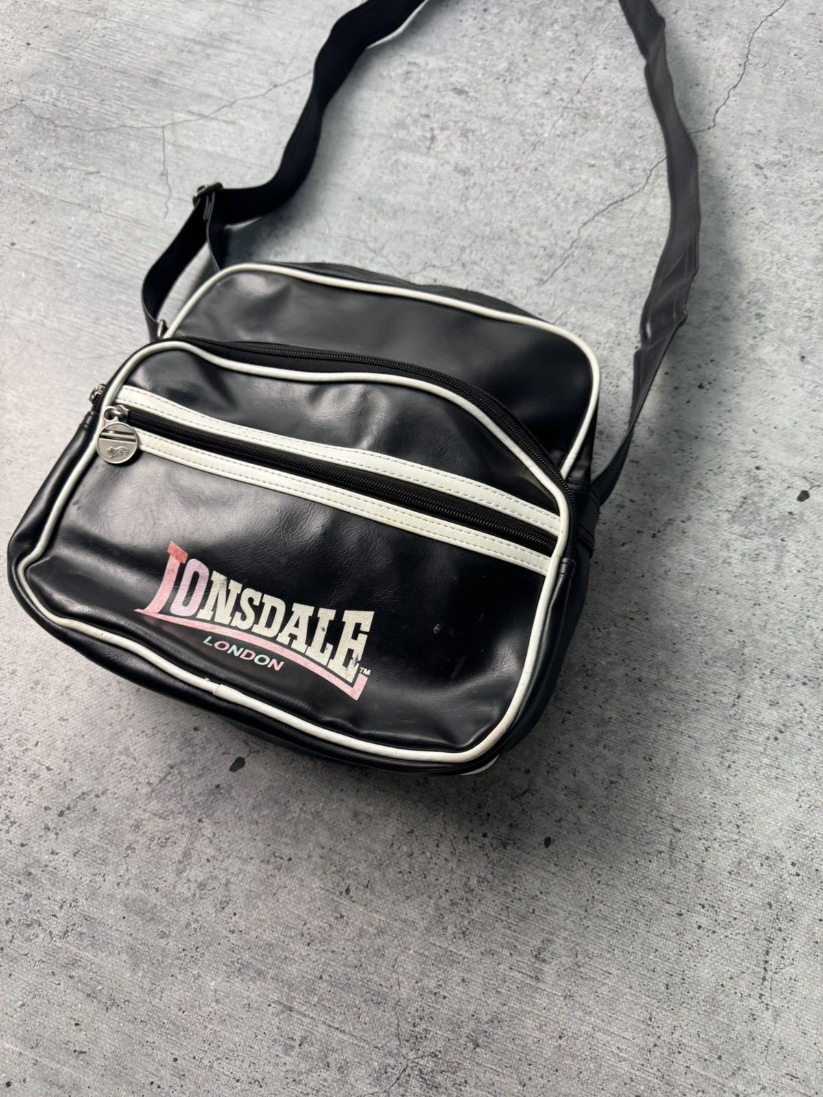 Lonsdale Vintage Lonsdale London Casual Messenger y2k Bag Size ONE SIZE - 4 Thumbnail