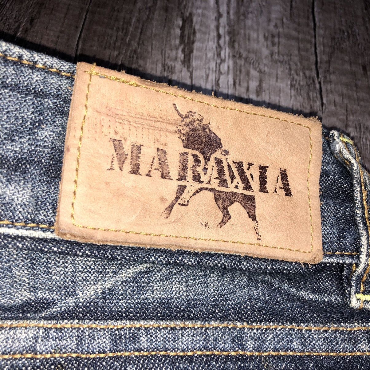 Japanese Brand Maraxia Distressed denim Jeans Size 31" - 12 Thumbnail
