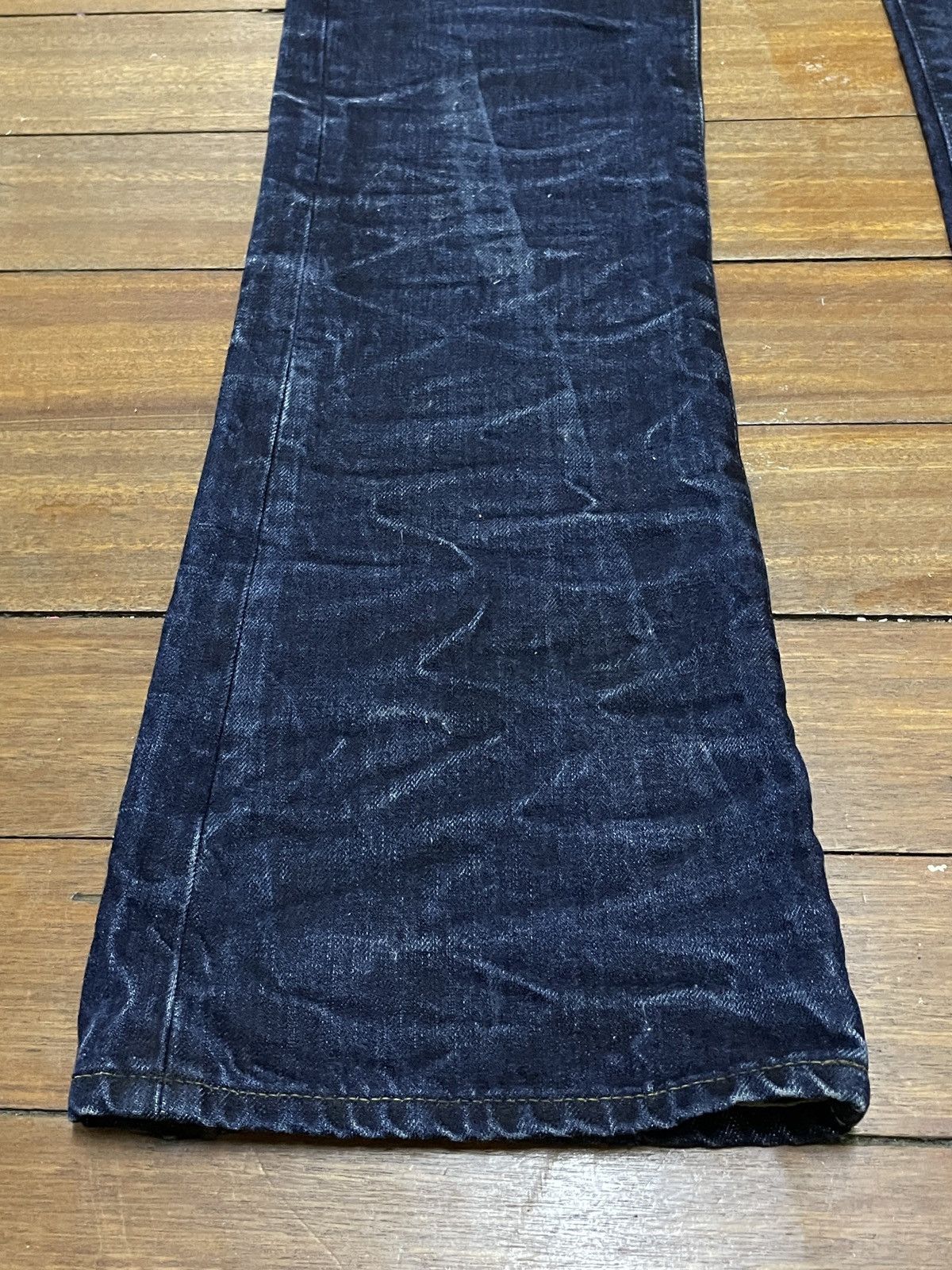14th Addiction Very Rare Vintage Brand Buffalo Bobs Flared Jeans 1990s Size US 33 - 5 Thumbnail
