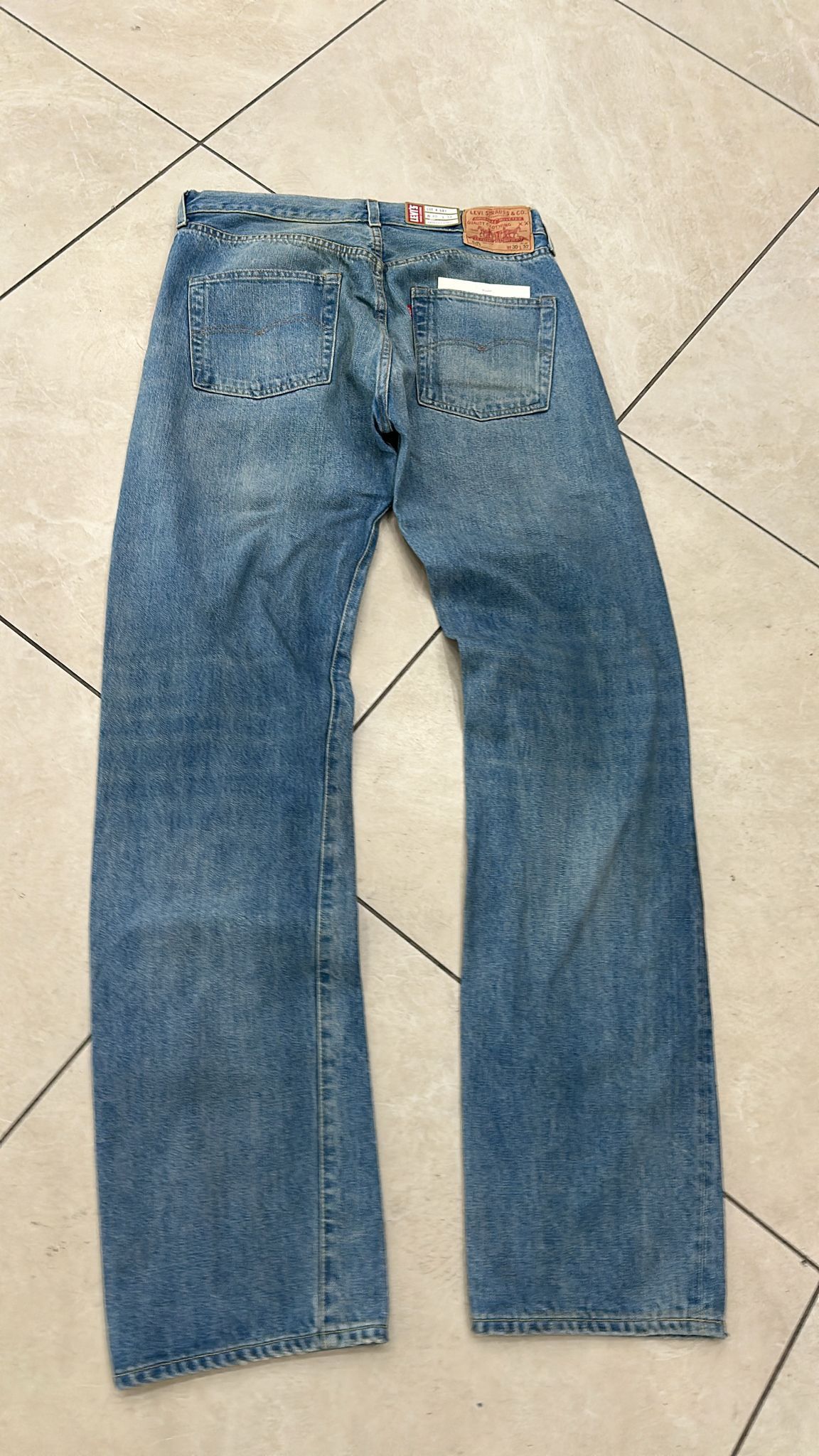 Levi's Vintage Clothing LVC Levi's Vintage Clothing 1966 501XX BigE Selvedge Jeans Size US 30 / EU 46 - 2 Thumbnail