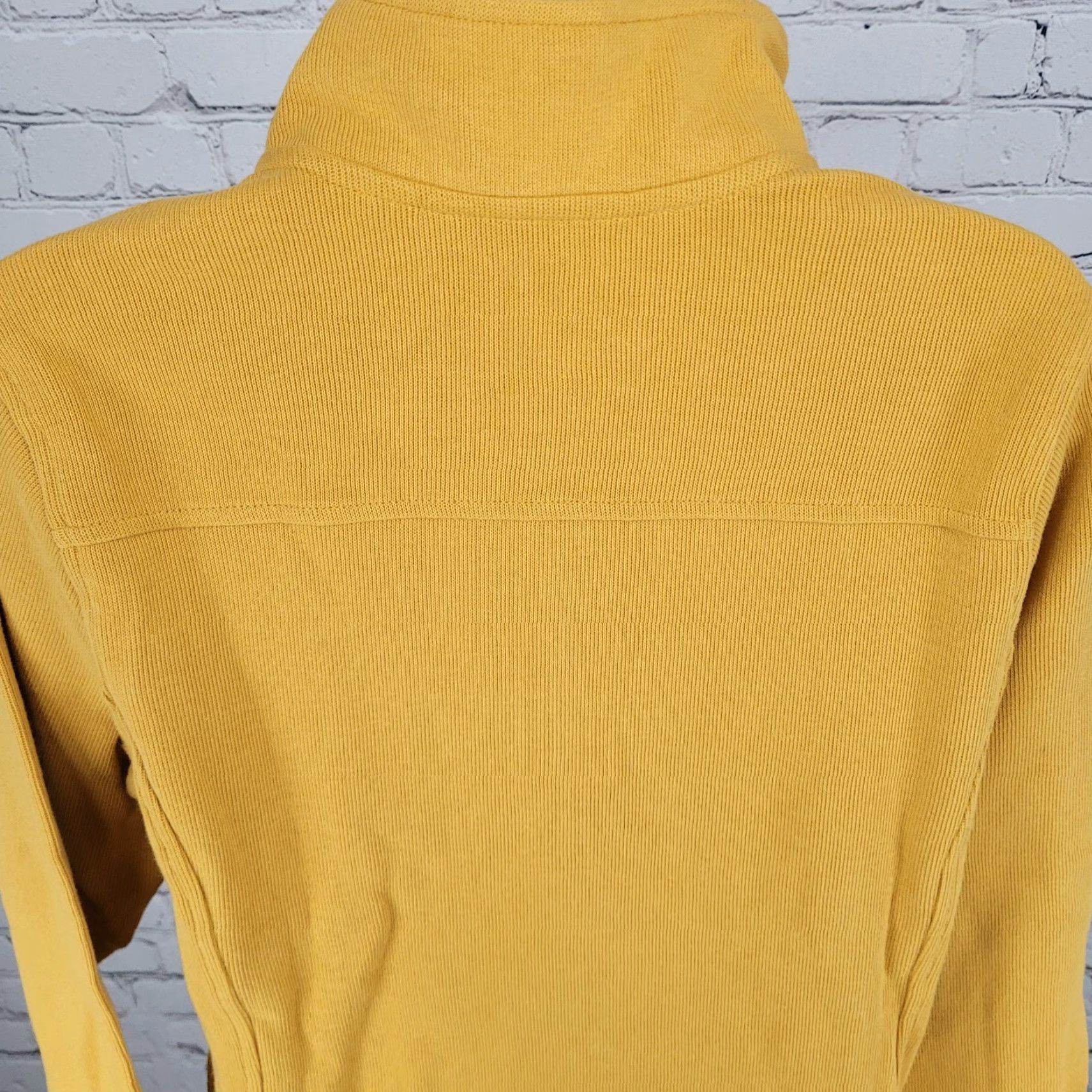 Orvis Orvis Yellow Print Trim Snap Collar Pullover Pockets Sweatshirt Women Medium M Size Size M / US 6-8 / IT 42-44 - 7 Thumbnail