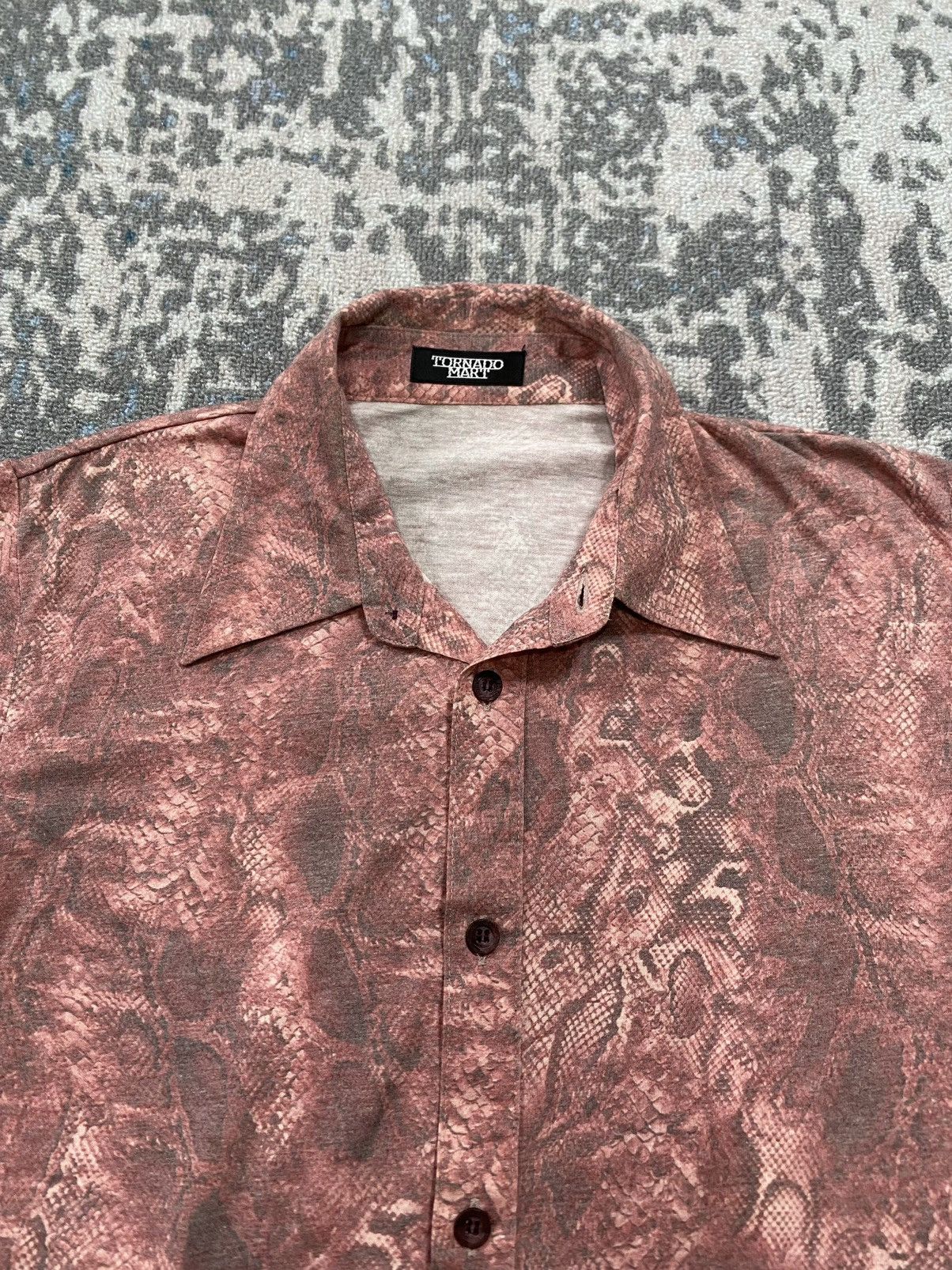 Tornado Mart Tornado Mart Snake Skin Shirt Size US M / EU 48-50 / 2 - 4 Thumbnail