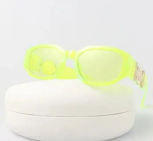 Electric Visual × Vintage Square Irregular Vintage Sunglasses Size ONE SIZE - 4 Thumbnail