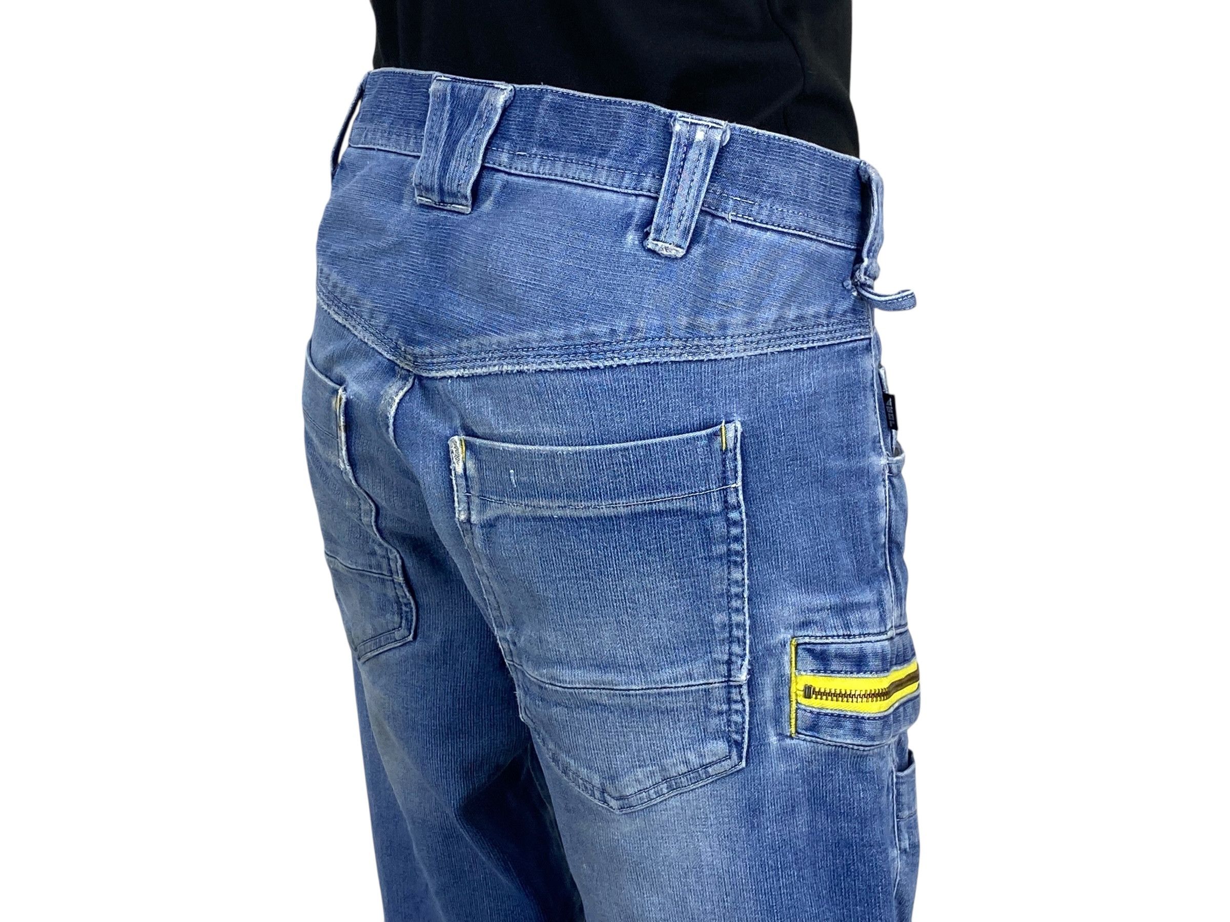 Japanese Brand Tora Cargo Jeans Multipocket Jeans Bondage Jeans Size US 32 / EU 48 - 6 Thumbnail